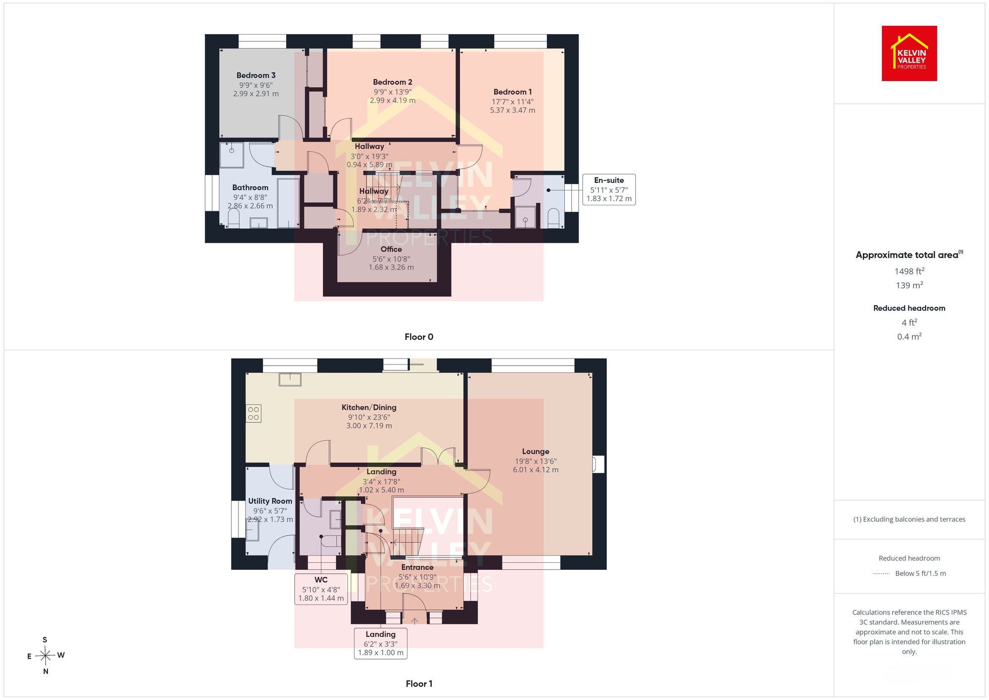 12 Glen Grove, Glasgow floorplan