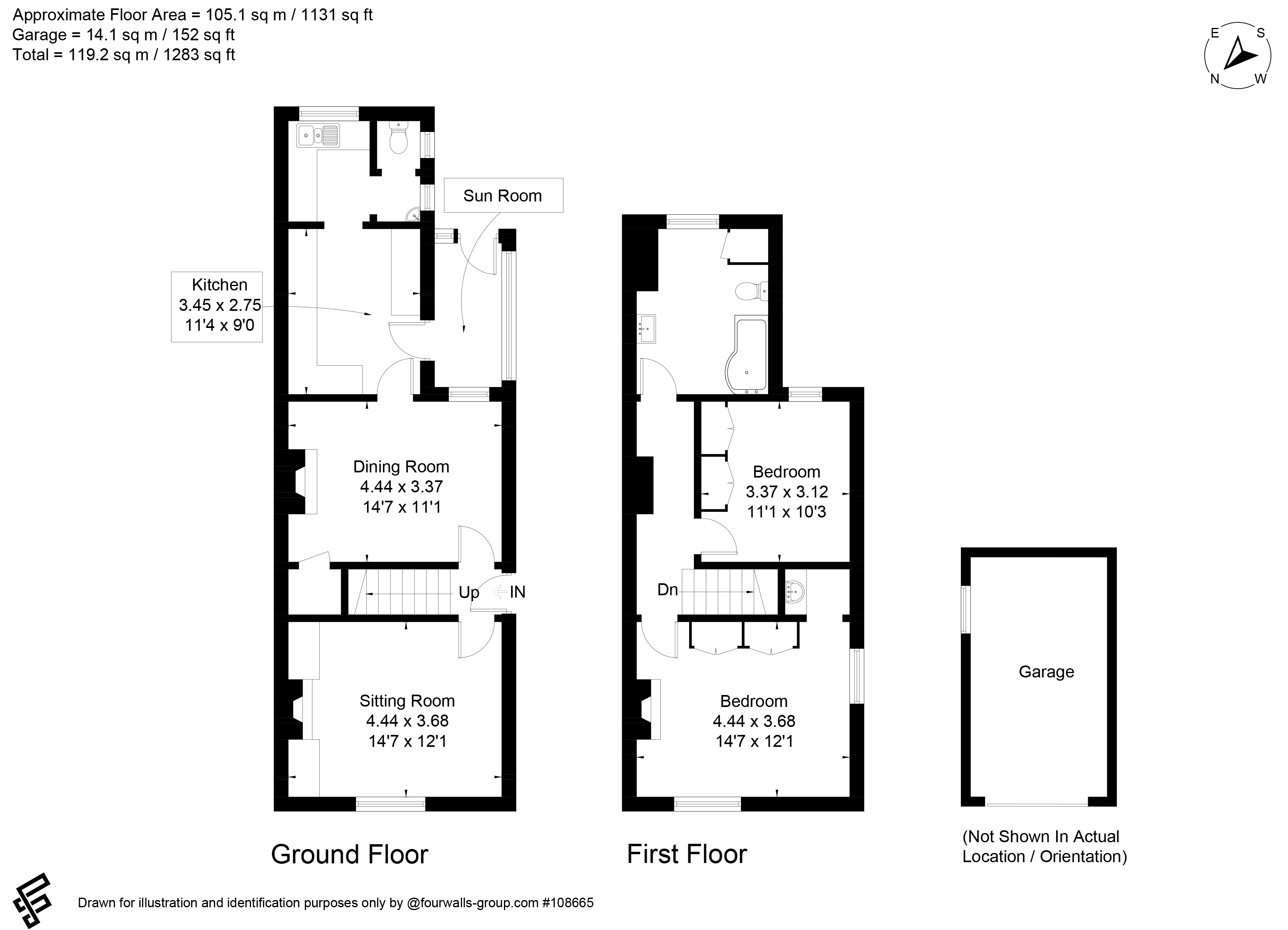Cleeve Cottage,, Froglands Lane, Evesham floorplan