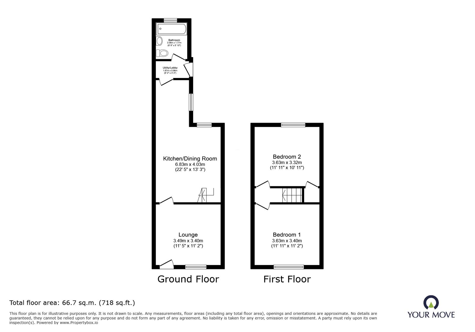 5, Charles Street, Leicestershire floorplan