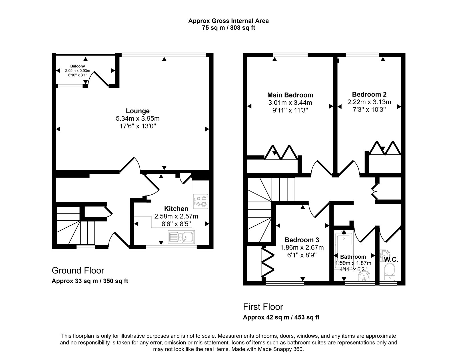 98, Arabella Drive, Putney floorplan