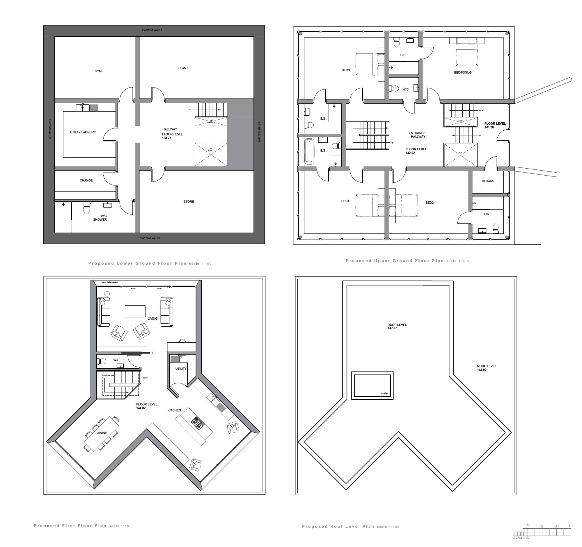 George Hill Reservoir, Higher Road, Crediton floorplan