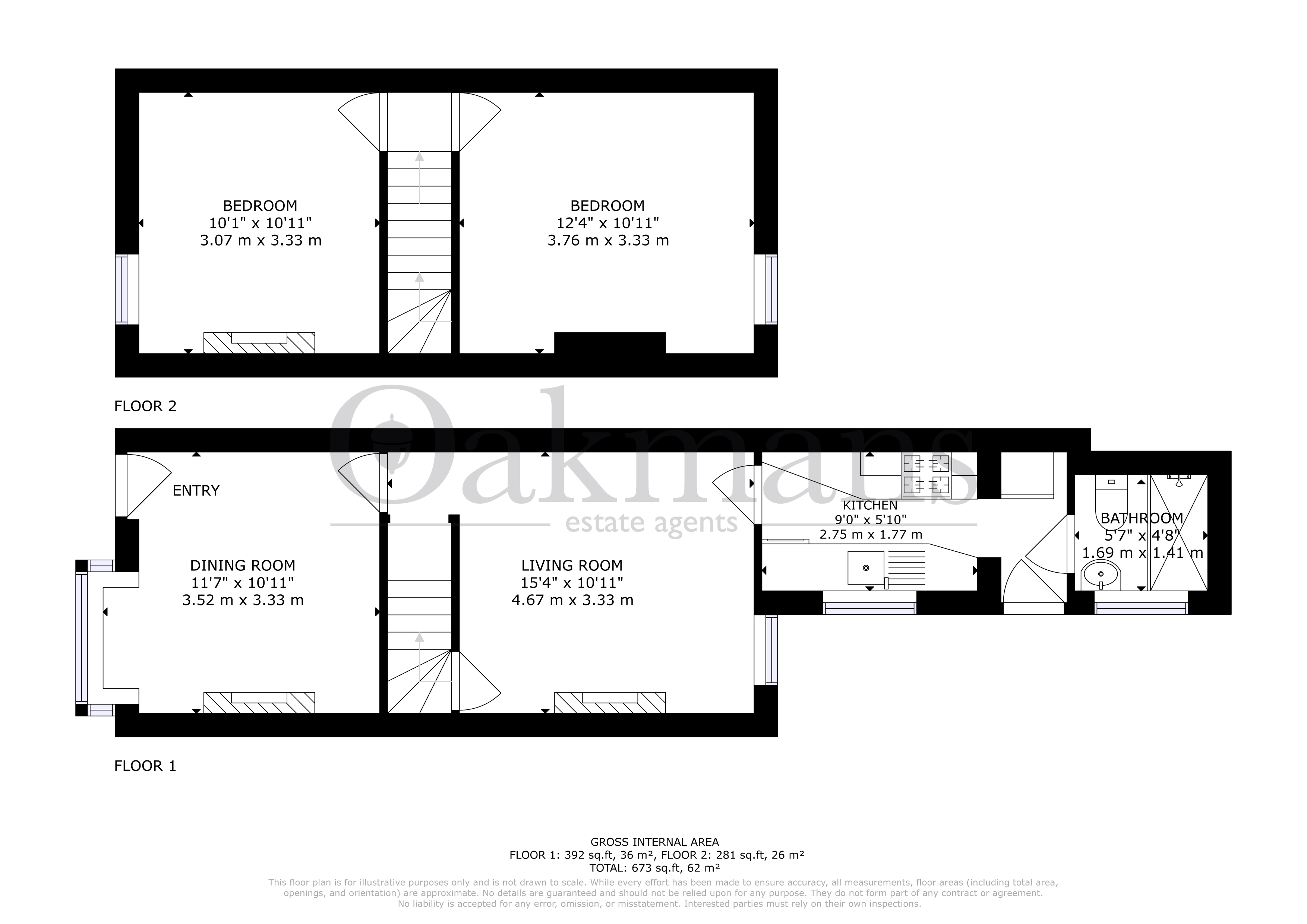 1, Gaddesby Road, West Midlands floorplan