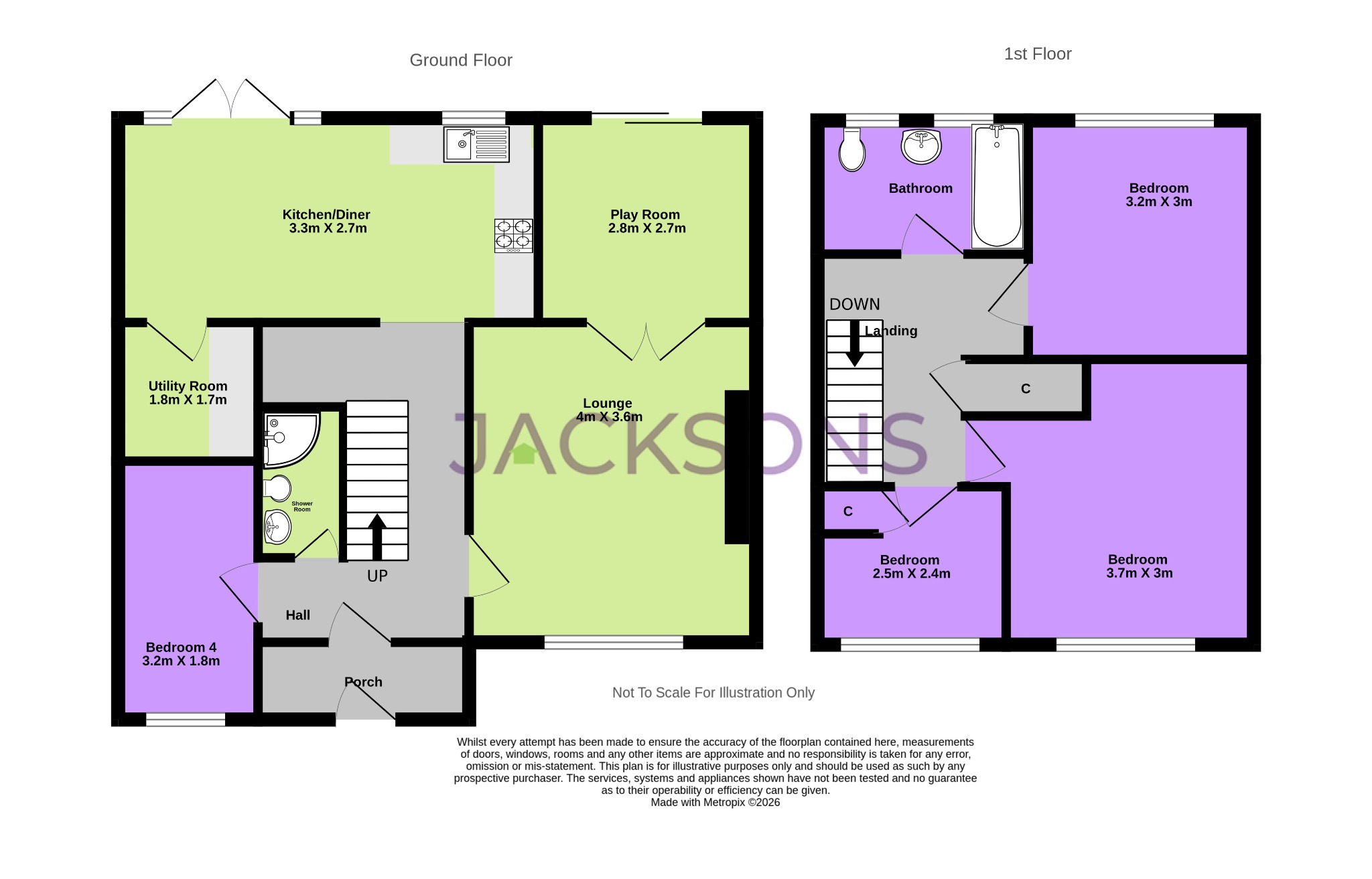 11, Twyford Close, Gillingham floorplan