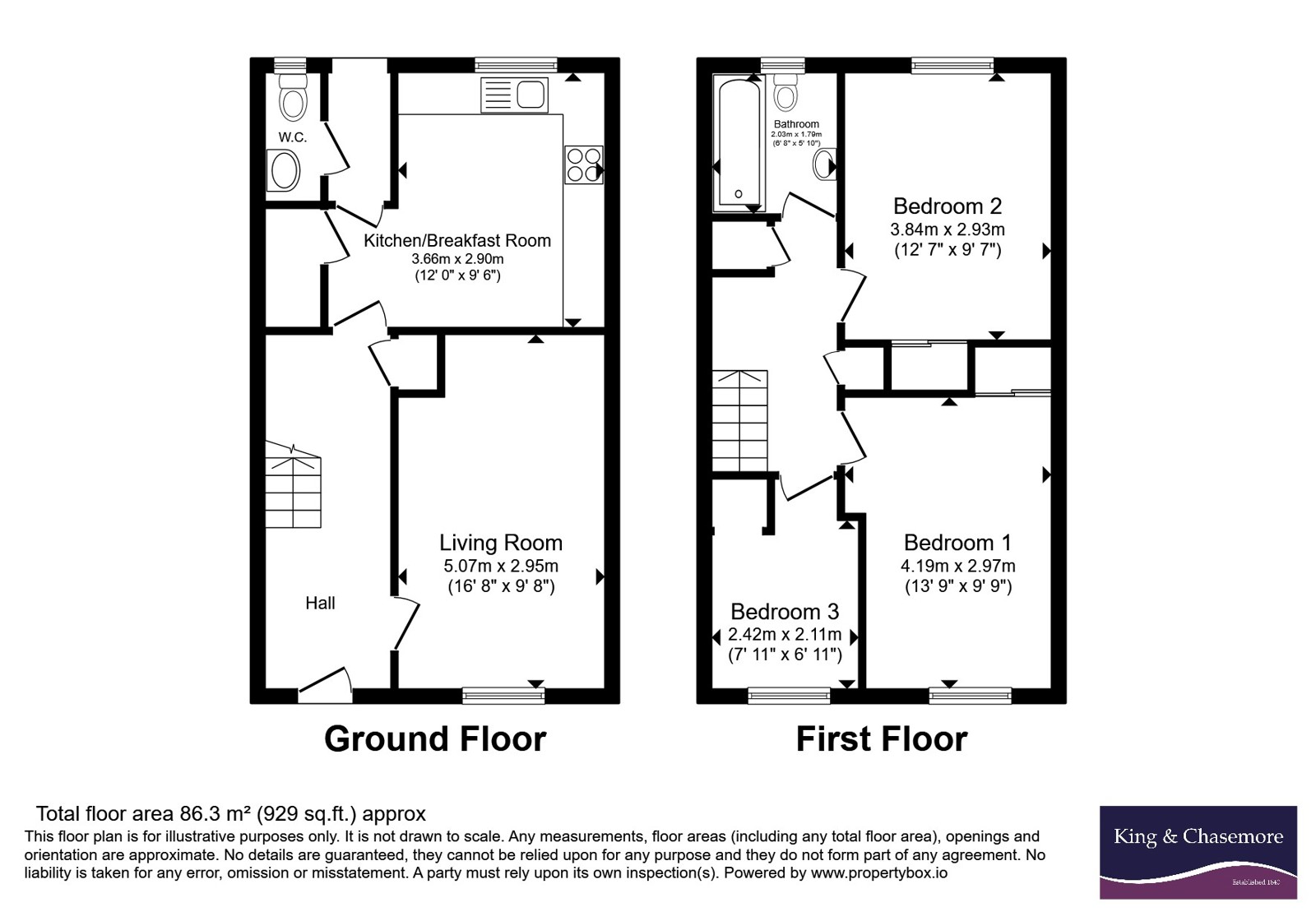 35, Millfield Close, West Sussex floorplan