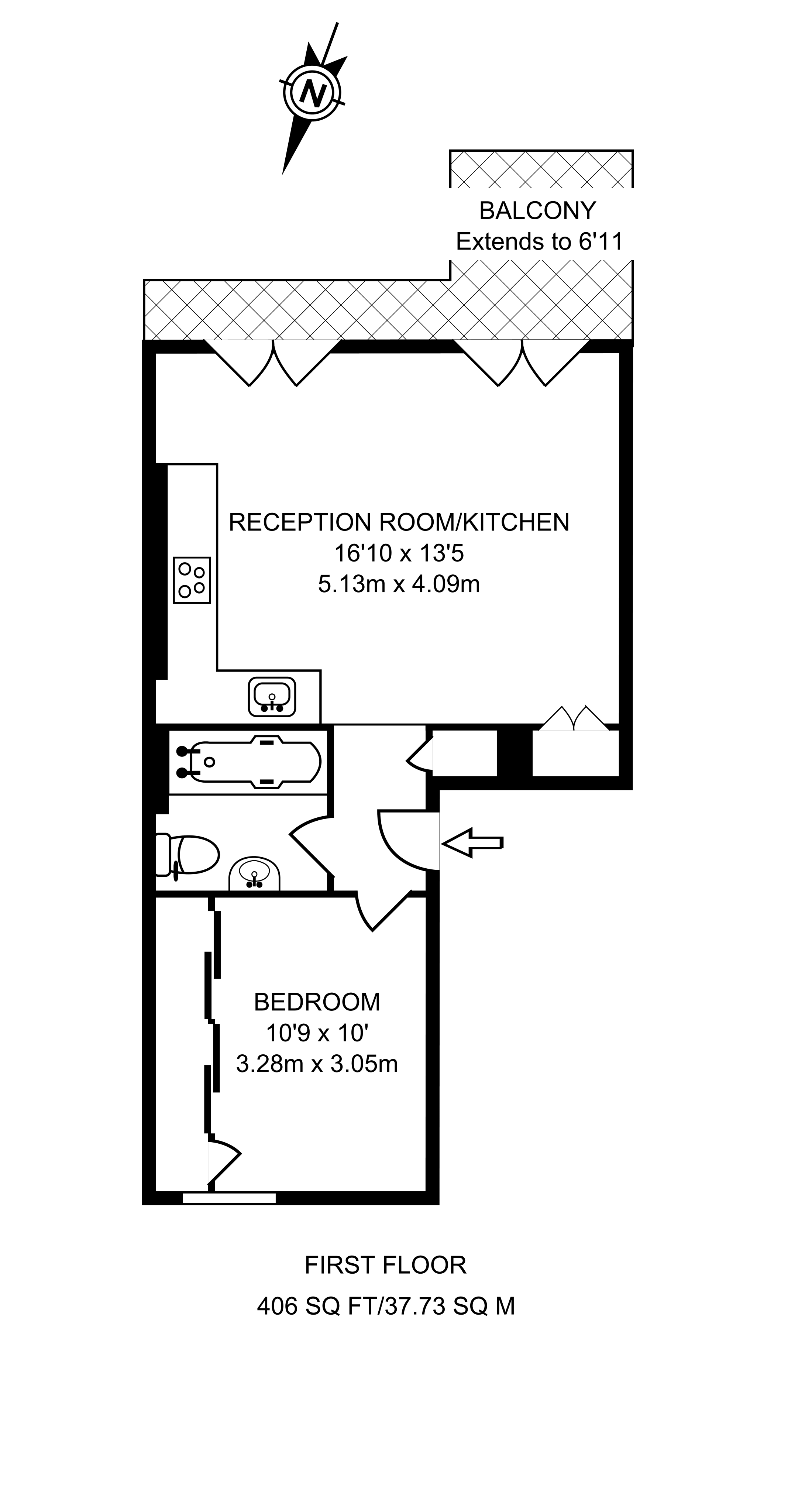 1 Bedrooms Flat to rent in Clarendon Gardens, Little Venice, London W9