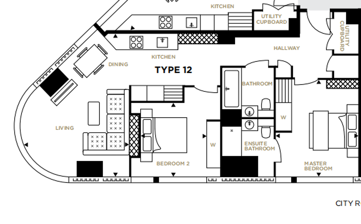 53, Chronicle Tower 261B City Road London floorplan