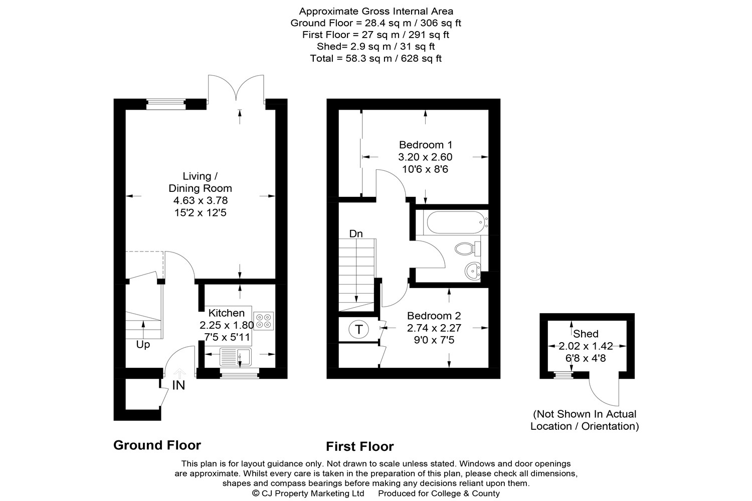 38, Overton Drive, Thame floorplan