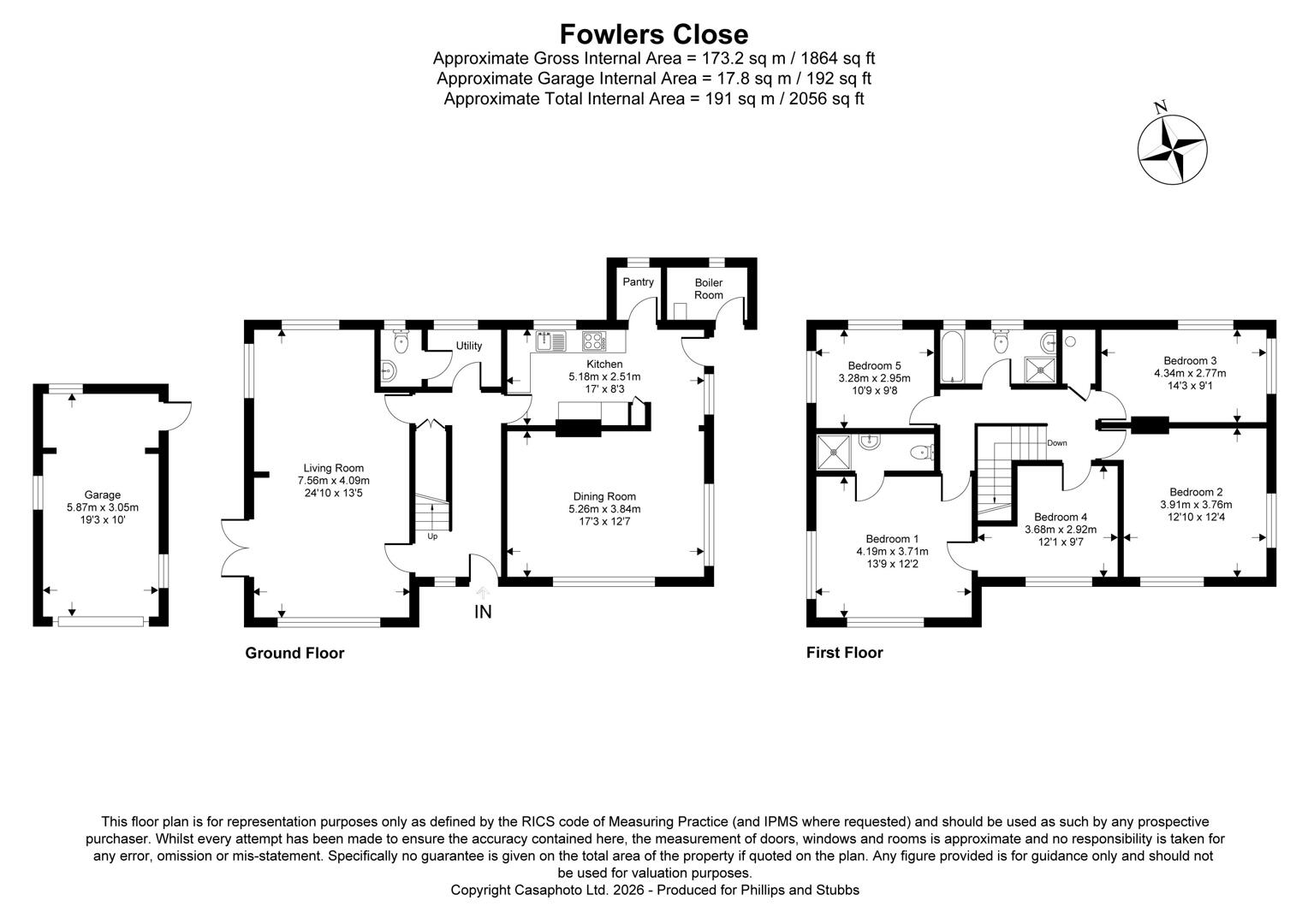 Fowlers Close, Rye Road, Kent floorplan