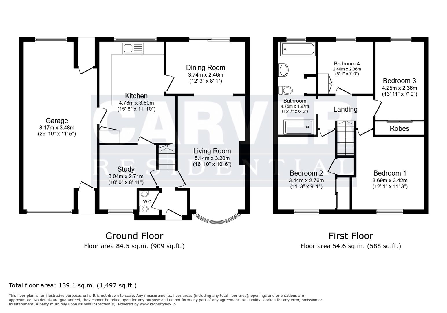 5, Thornbrough Road, Northallerton floorplan