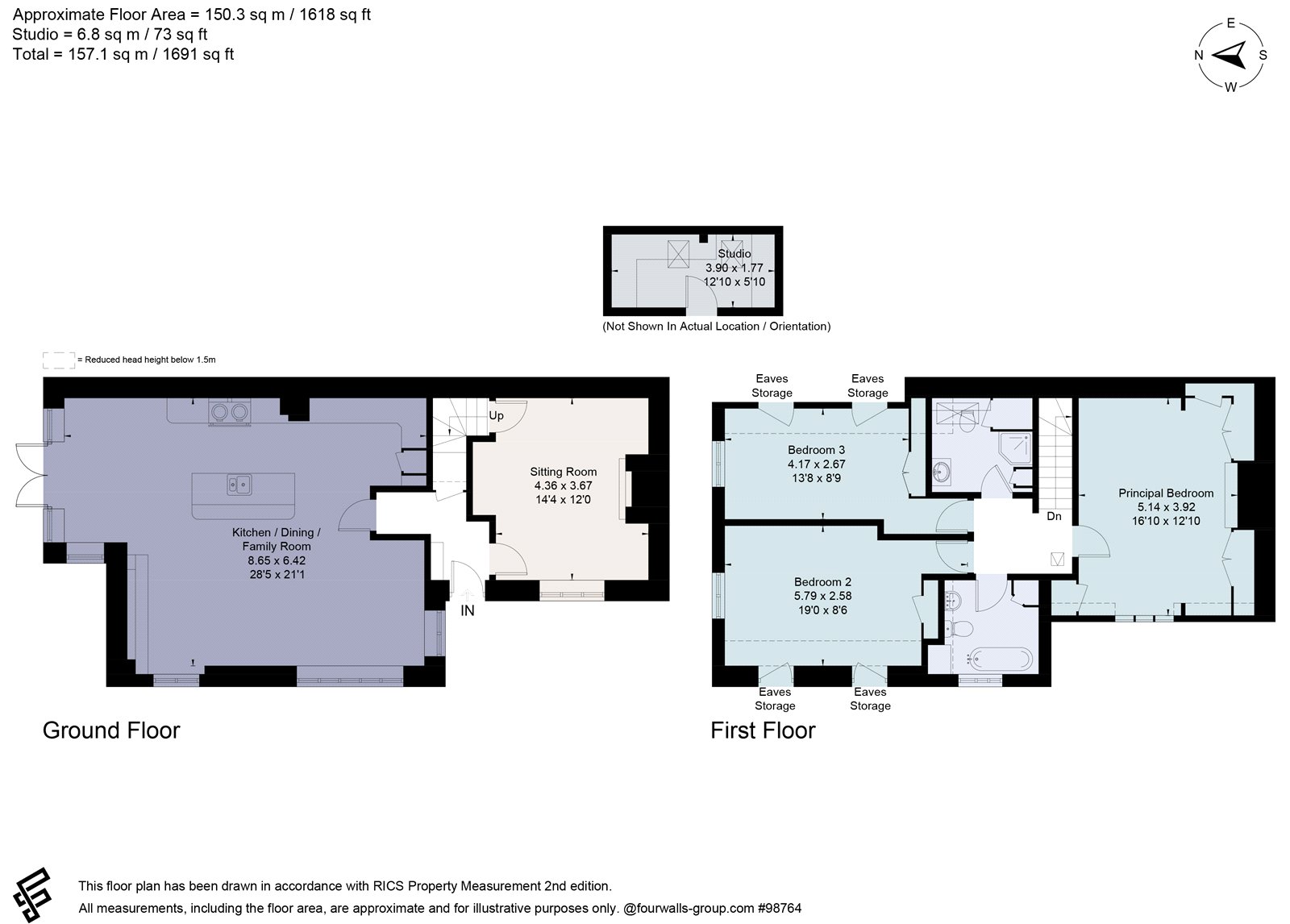 Monks Cottage,, Ferry Lane, Marlow floorplan