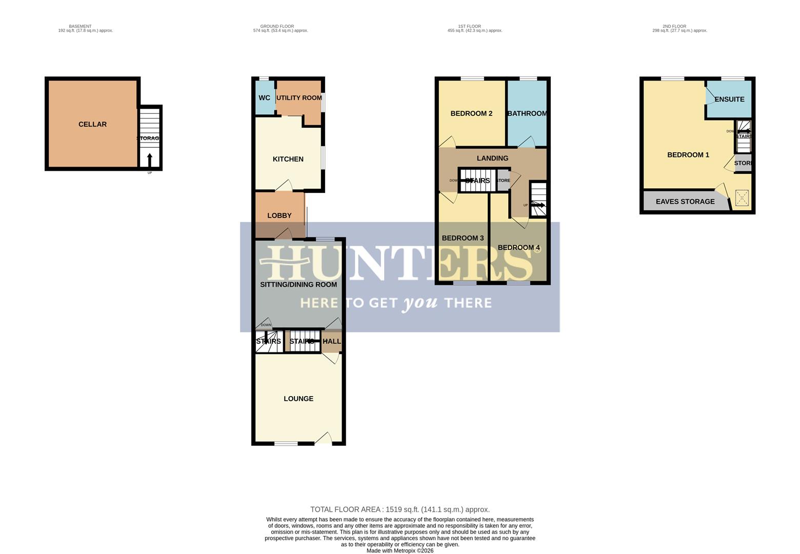 13, Stewkins, Stourbridge floorplan