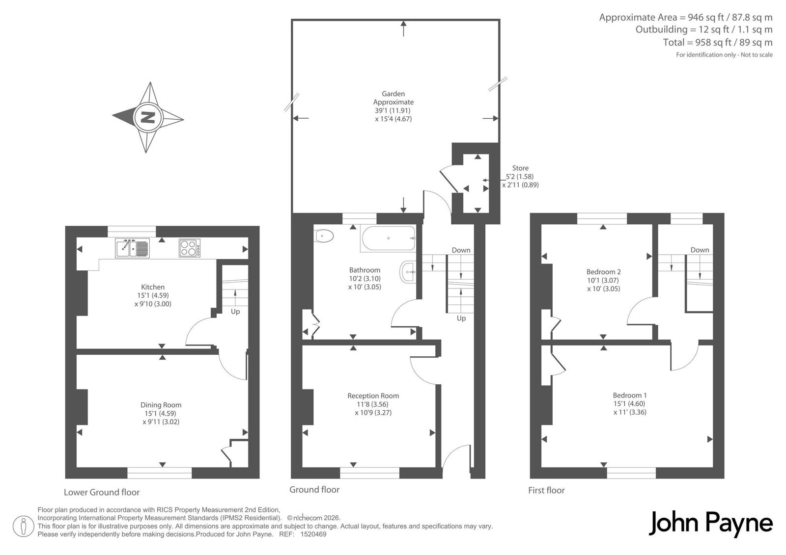 37, Brand Street, London floorplan
