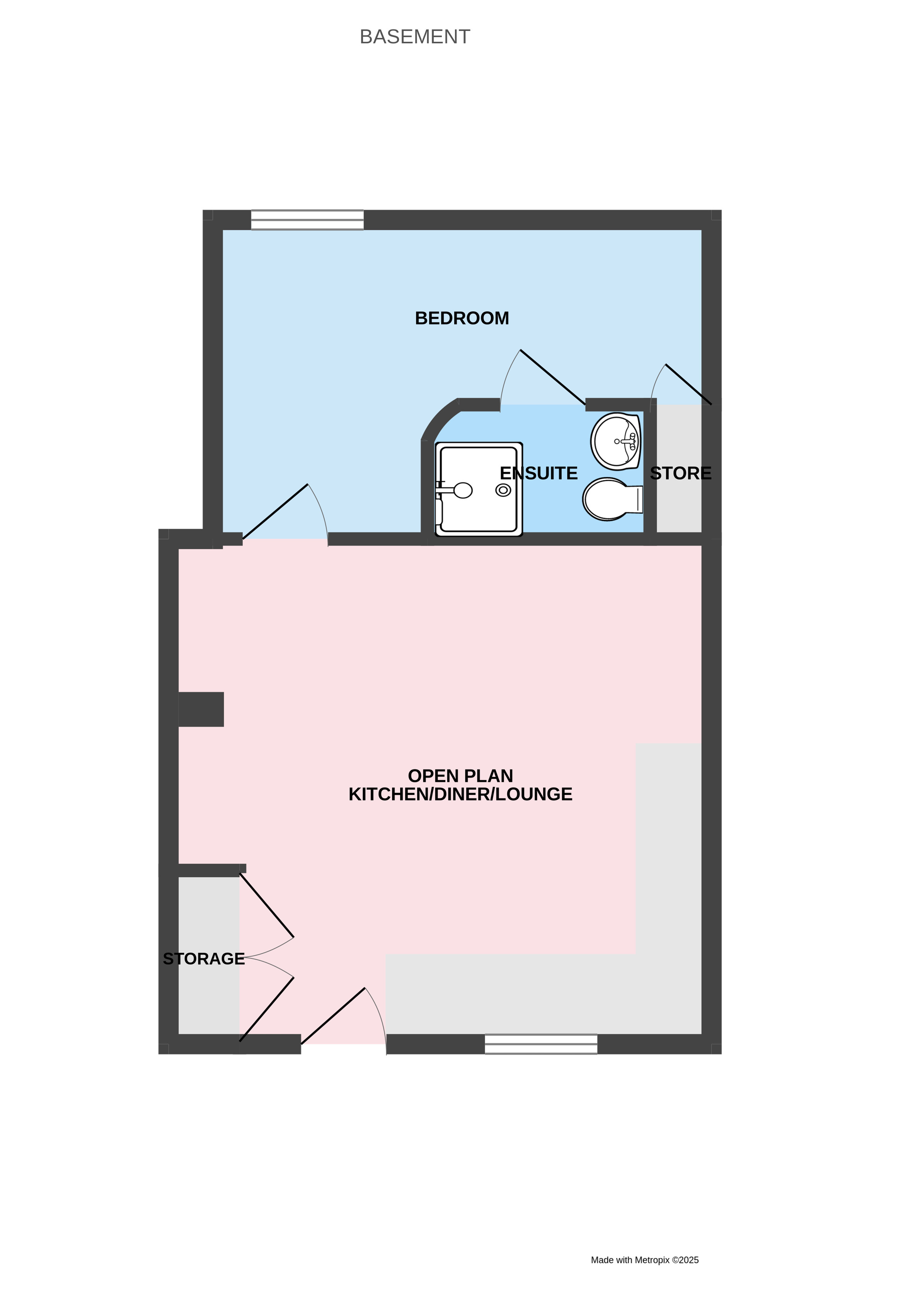 The Basement, Bowring Hall, 300, Holyhead Road, Telford floorplan