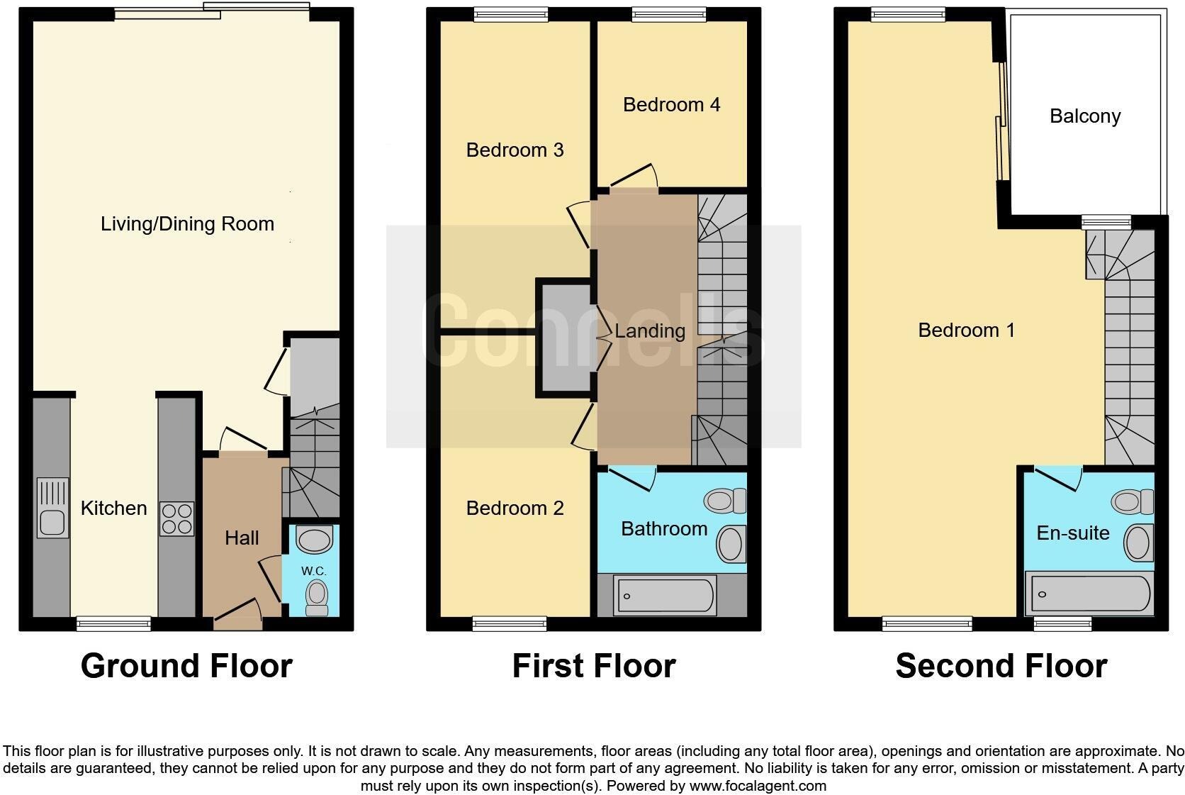 24 South Loop Square, Birmingham, West Midlands floorplan