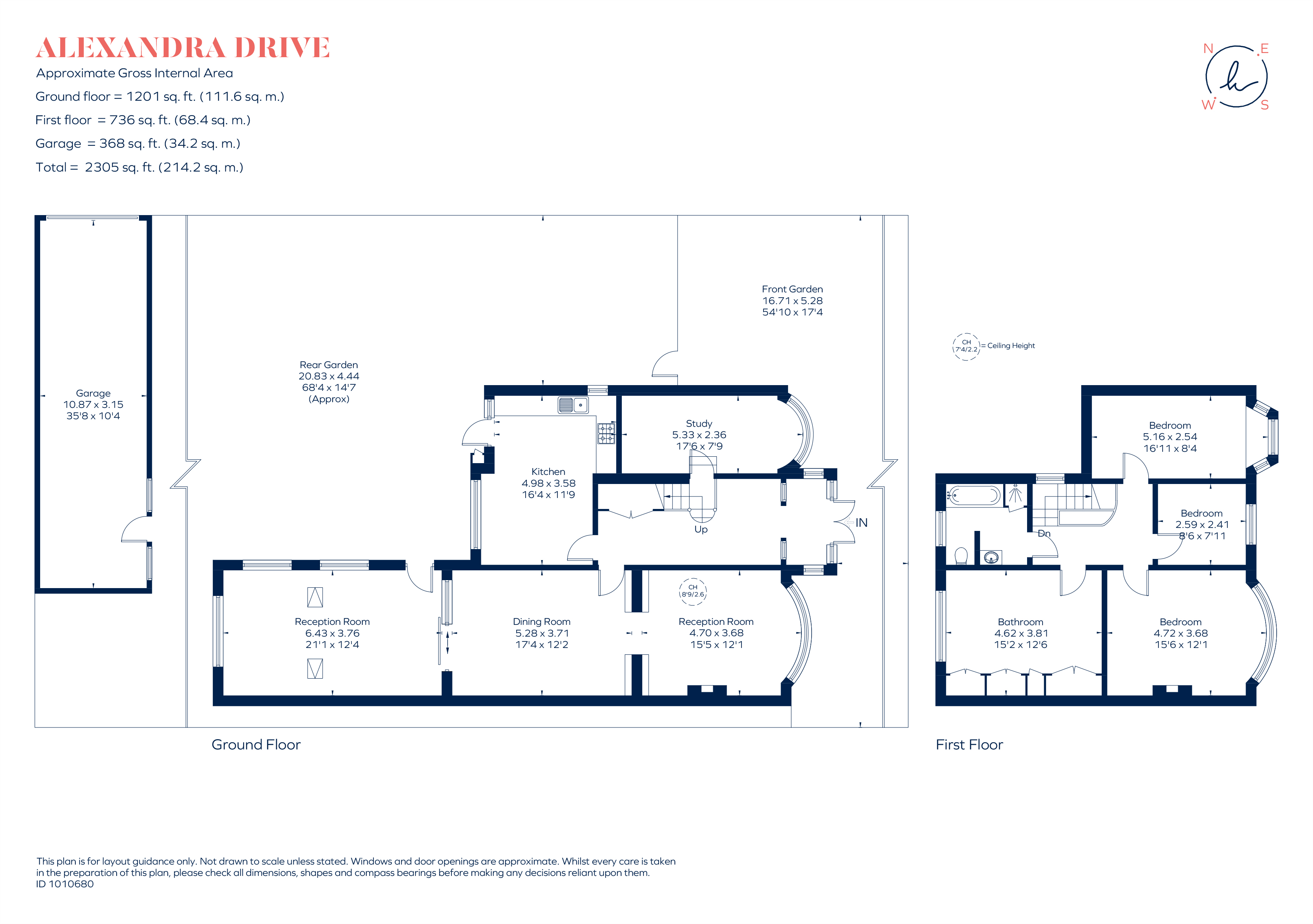 Alexandra Drive, Surbiton KT5, 4 bedroom detached house for sale