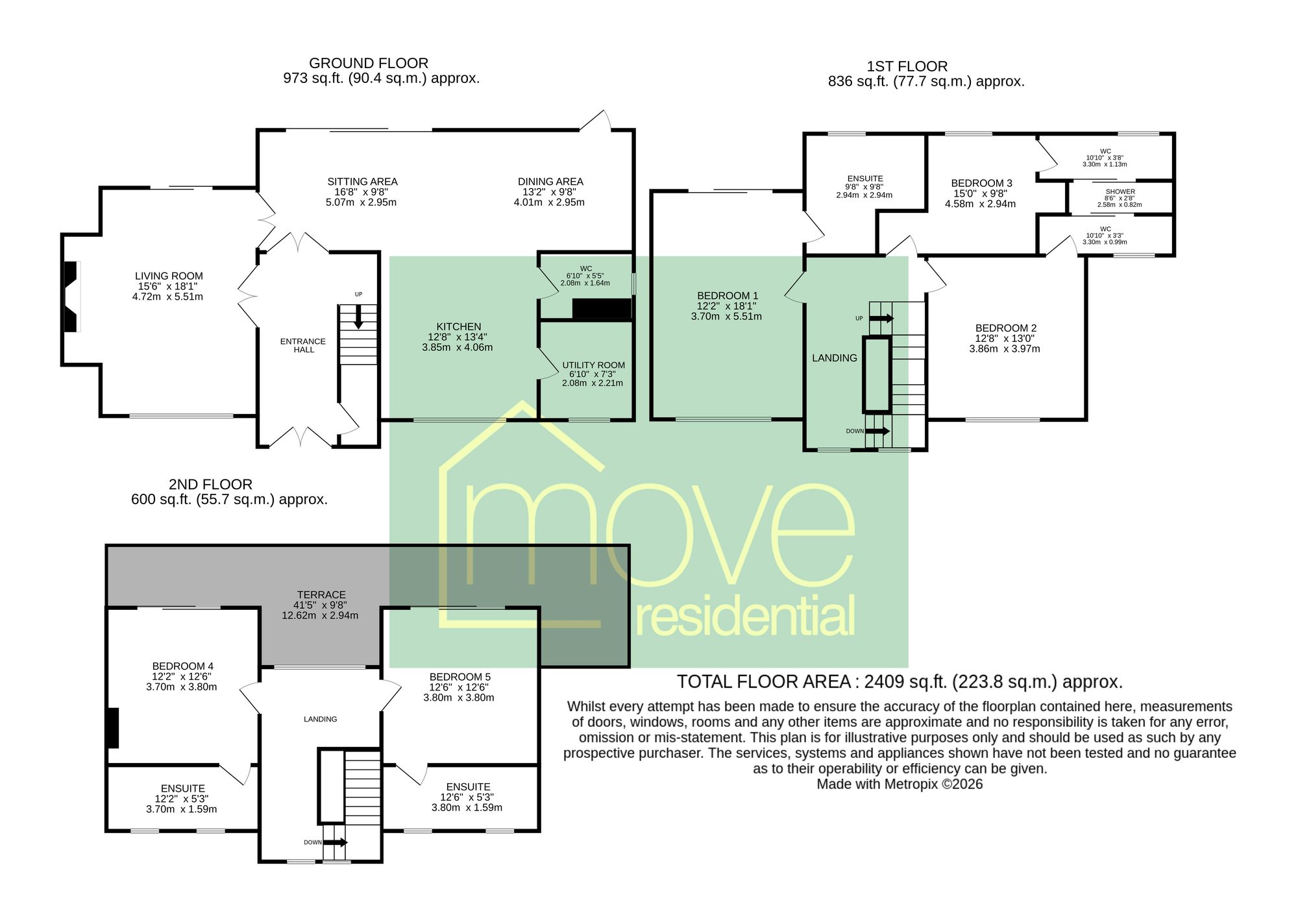 267 Telegraph Road, Wirral floorplan