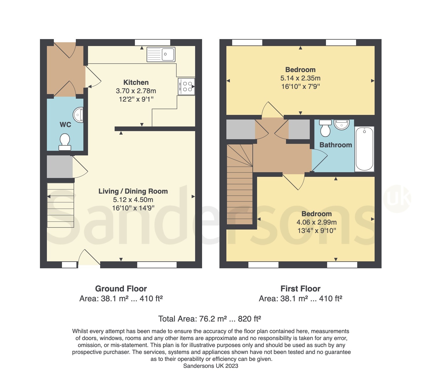 12, Kirtley Way, Ashford floorplan