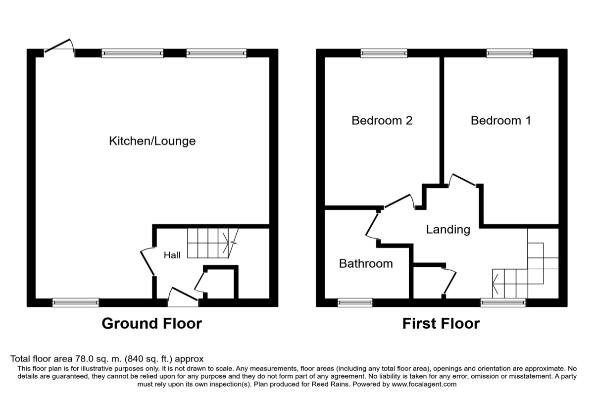 2, Edale Bank, Derbyshire floorplan