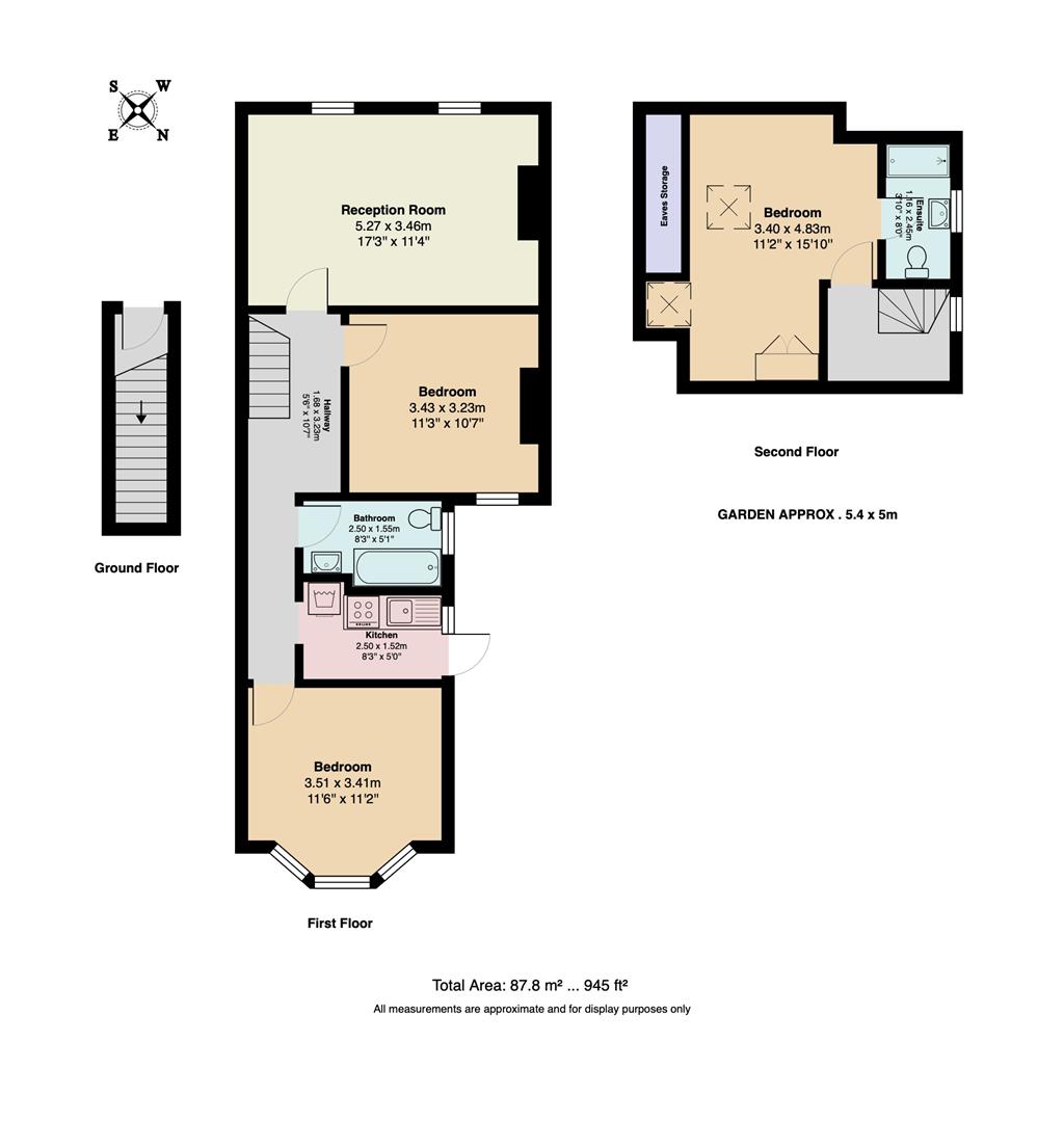 19, Hawarden Road, Walthamstow floorplan