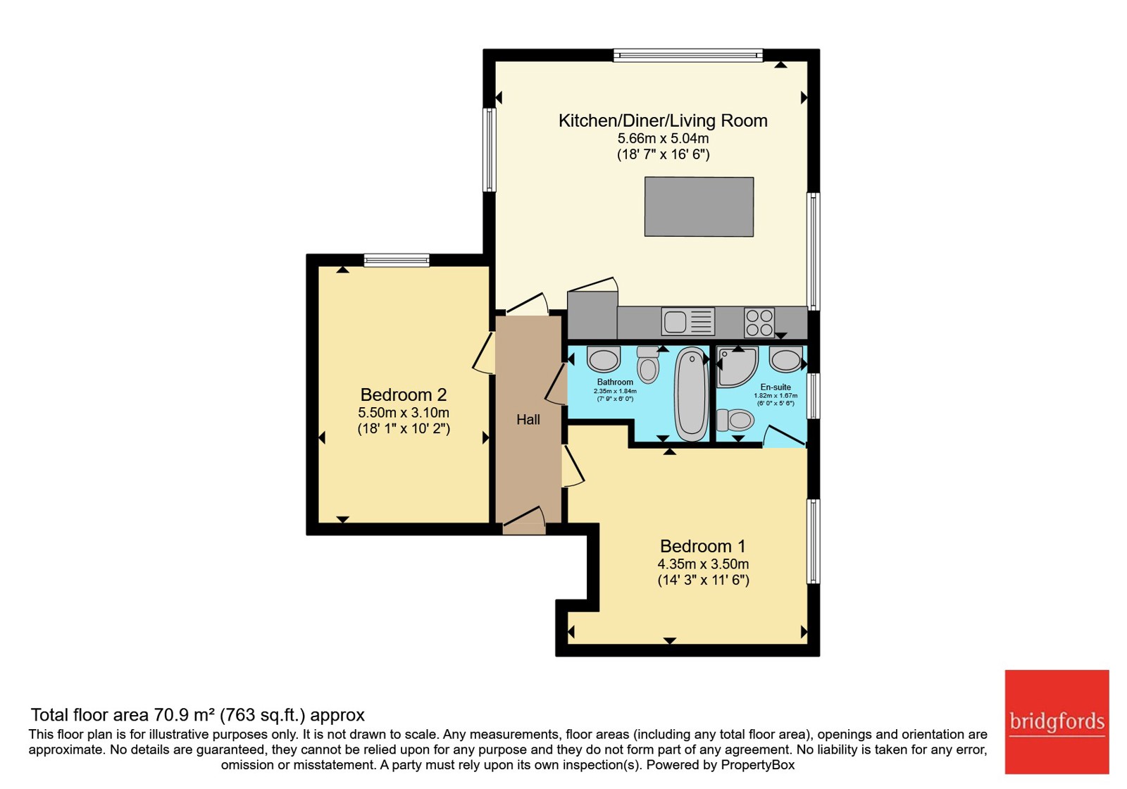 Apt 12,, The Courthouse, Macclesfield floorplan