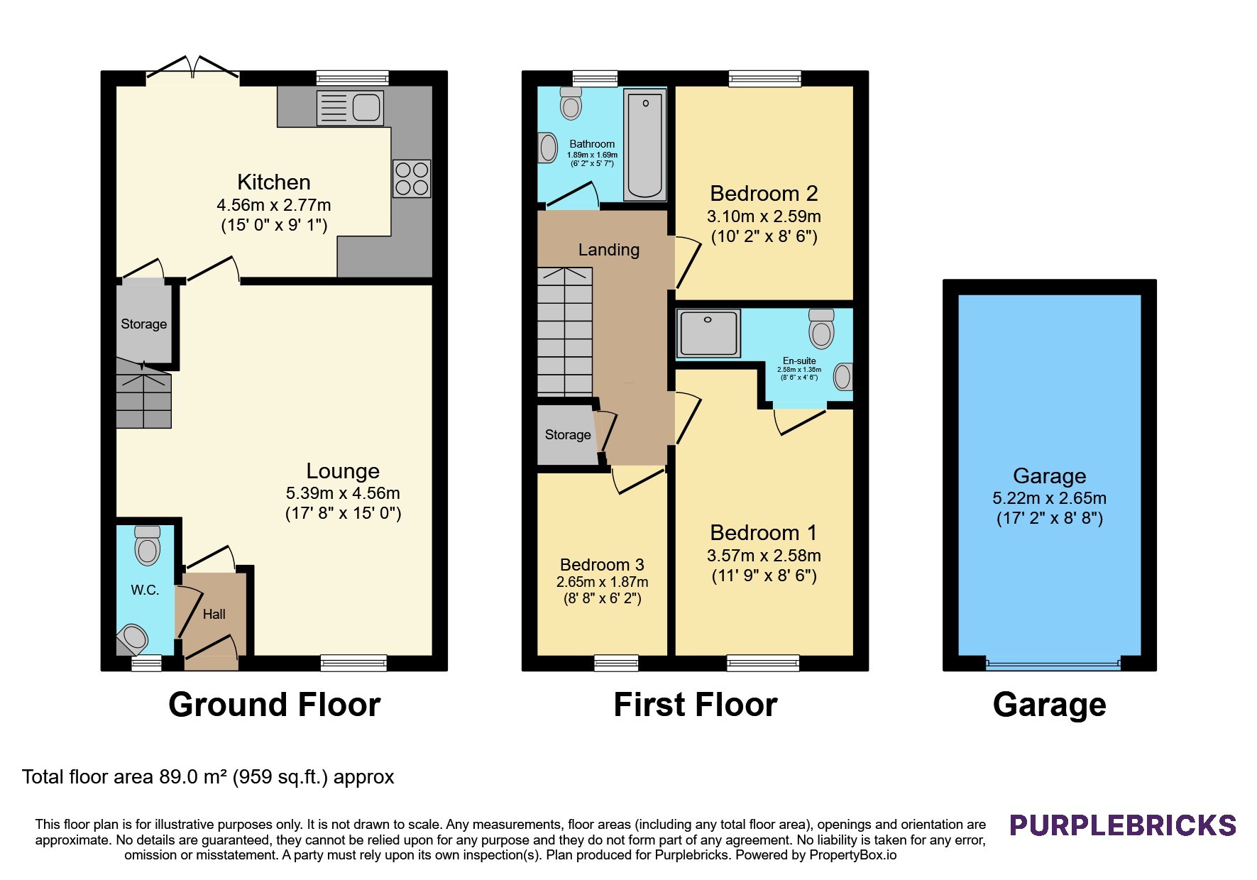 58, Saw Mill Way, Burton-on-Trent floorplan