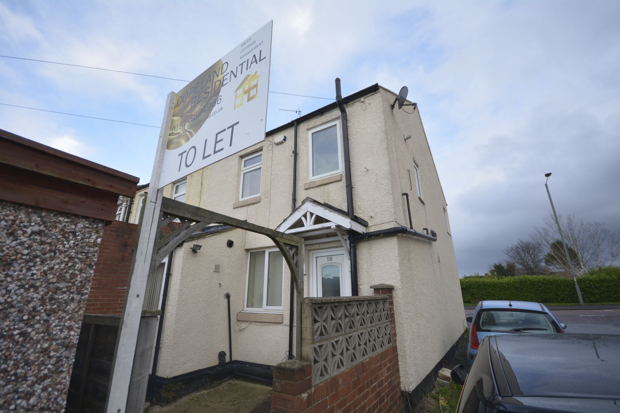 1-bed flat on 5B Front Street, Framwellgate Moor, £80,000