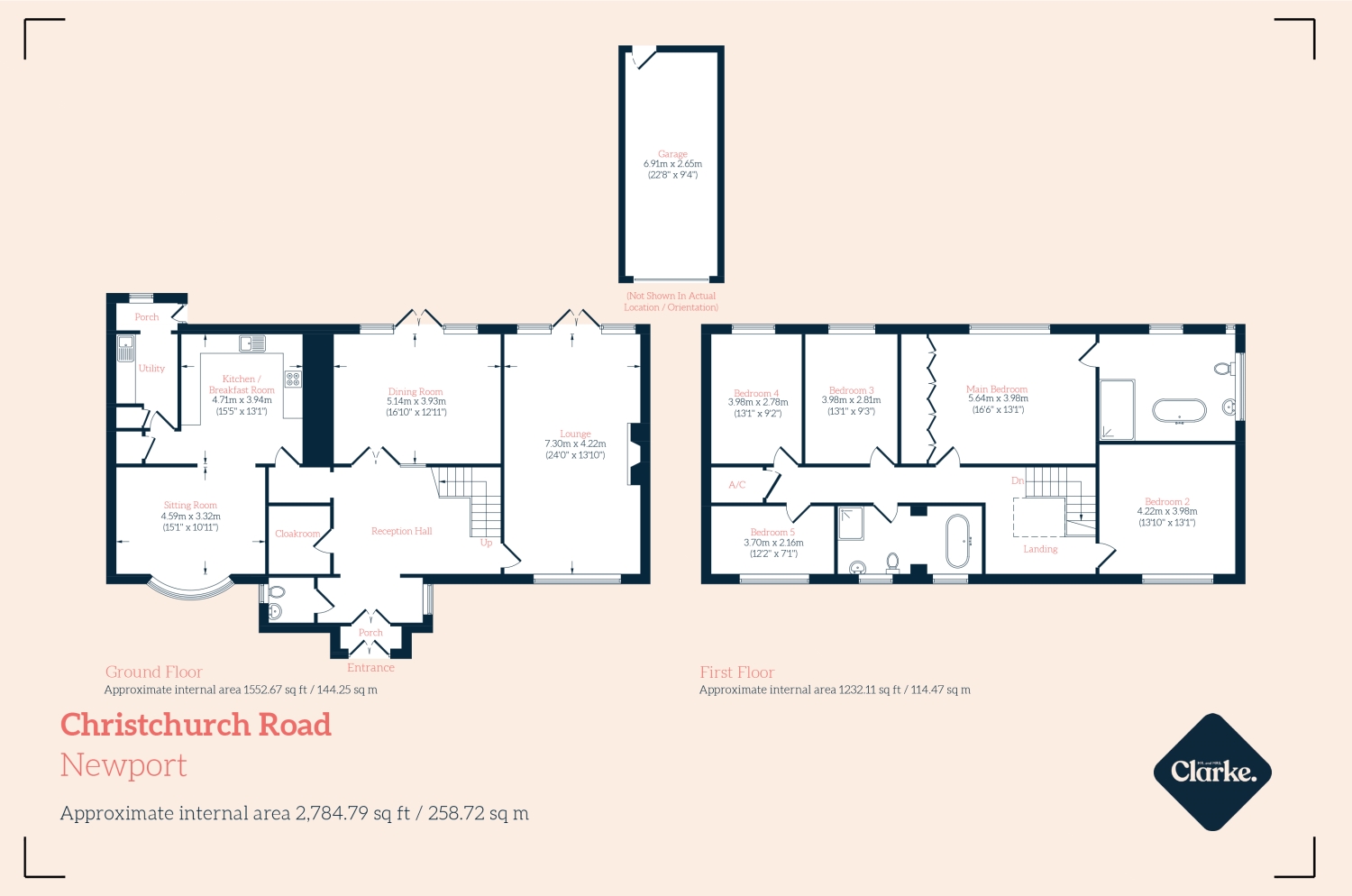 230-232, Christchurch Road, Newport floorplan