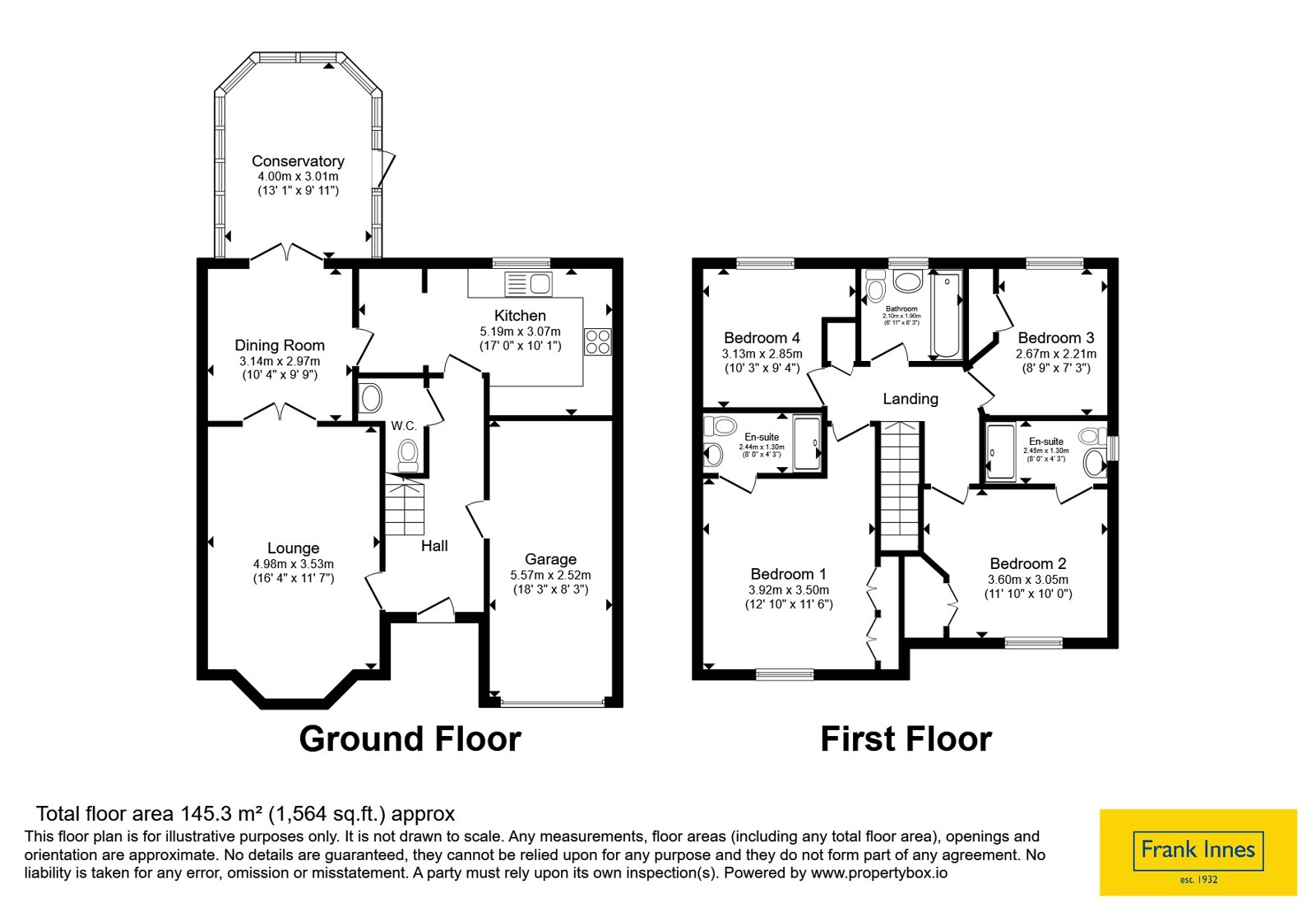 50, Kings Stand, Nottinghamshire floorplan