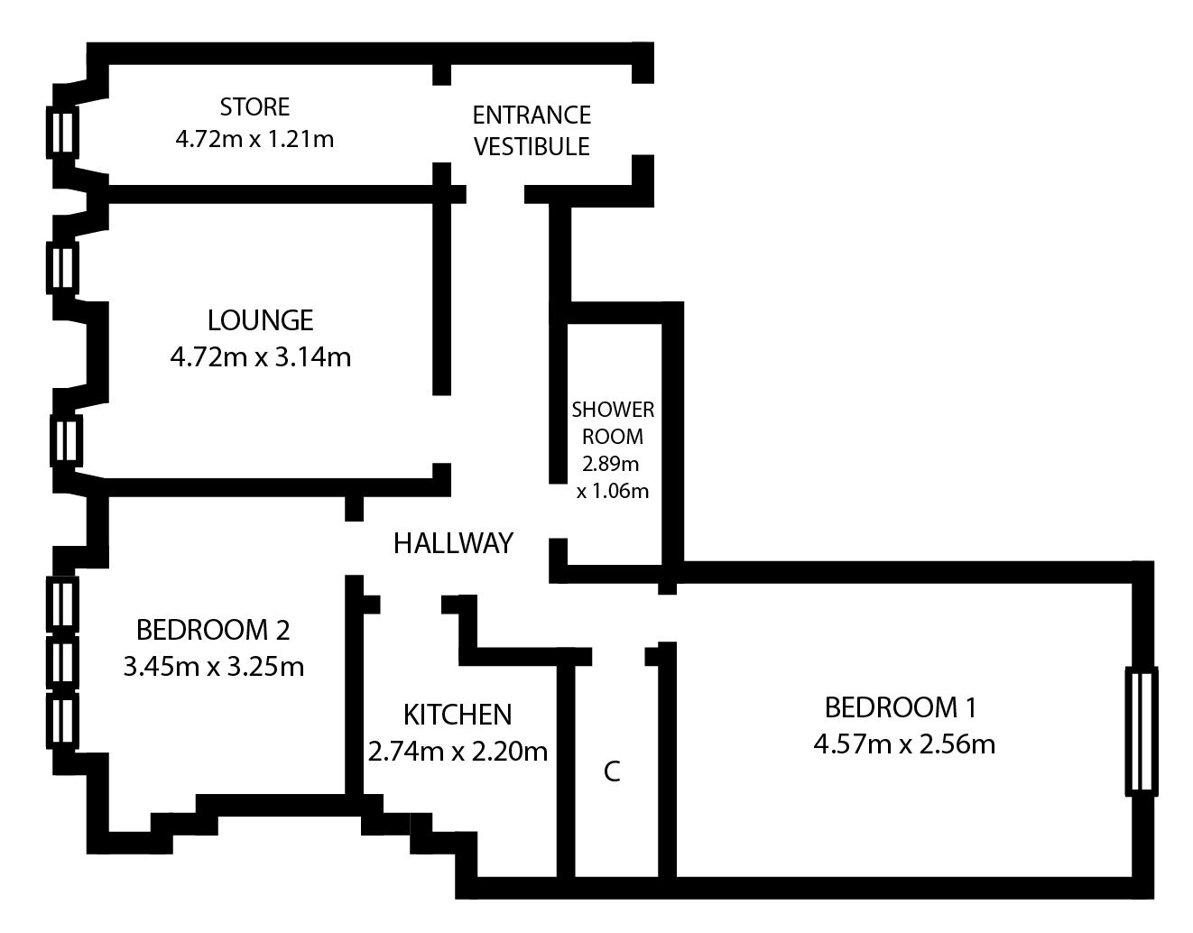 2 Bedrooms Flat for sale in Basement, 17 Arlington Street, Woodlands, Glasgow G3