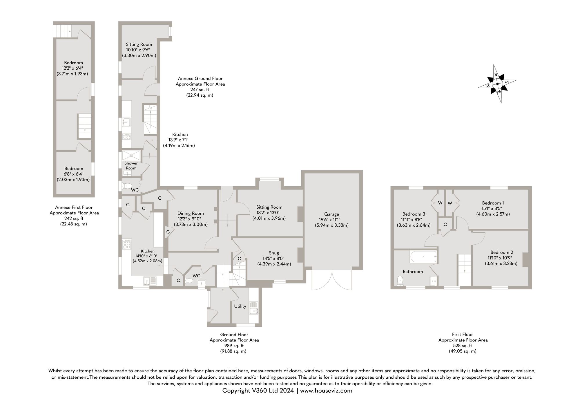 St Francis Cottage, 39 High Street, Walsingham floorplan