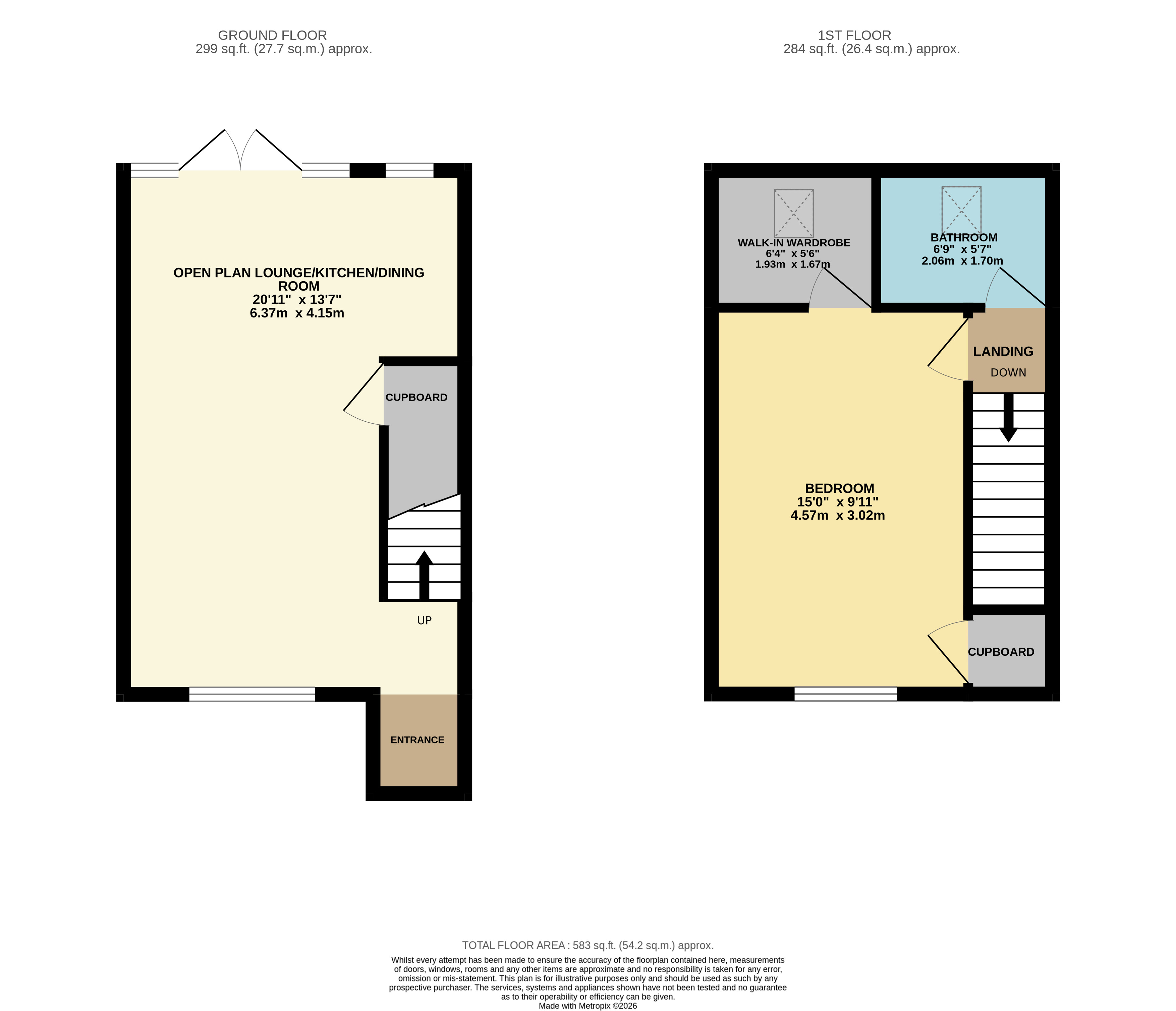 3 Eldon Mews,, Eldon Road, Bedfordshire floorplan