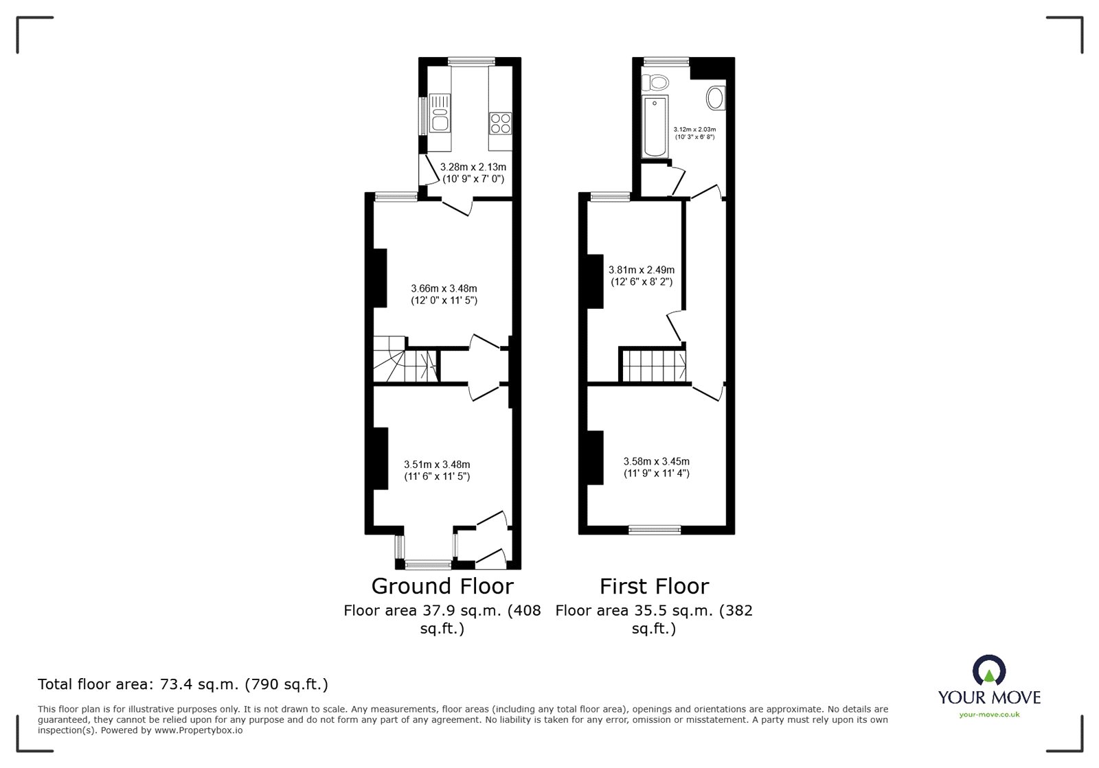 30, Hazelhurst Street, Staffordshire floorplan