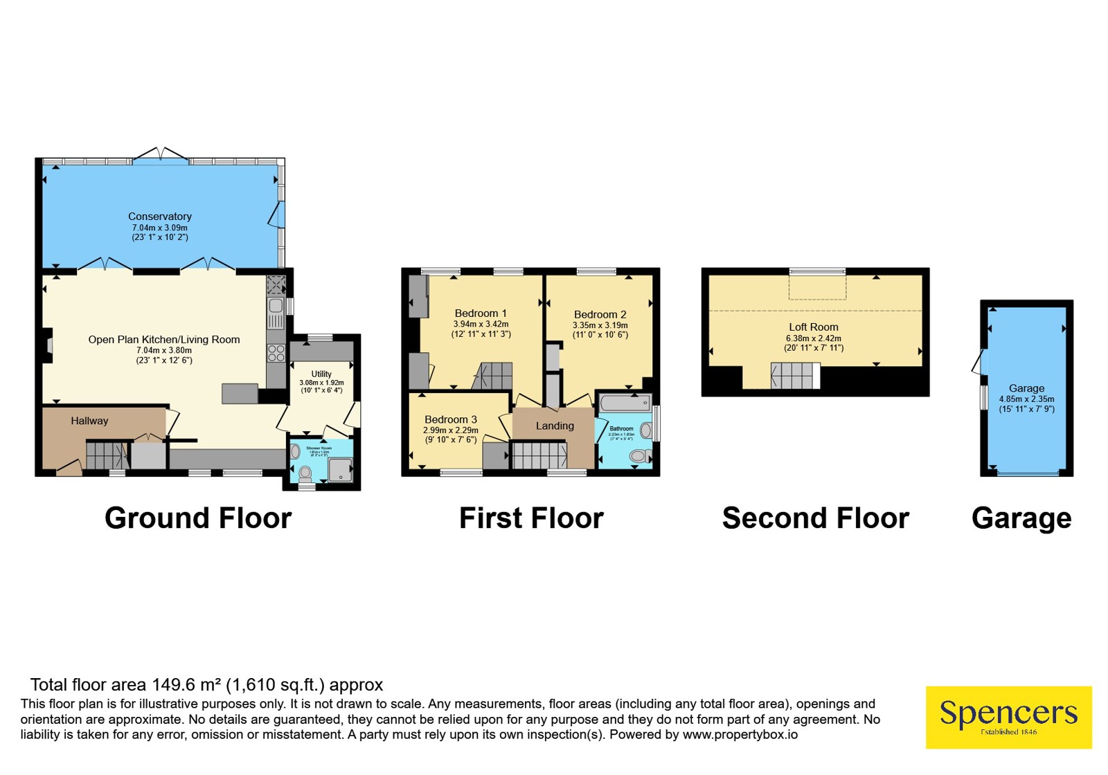 24, Langham Drive, Leicester floorplan