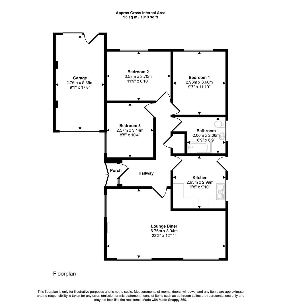 7, Vicarage Fields, Pembroke floorplan