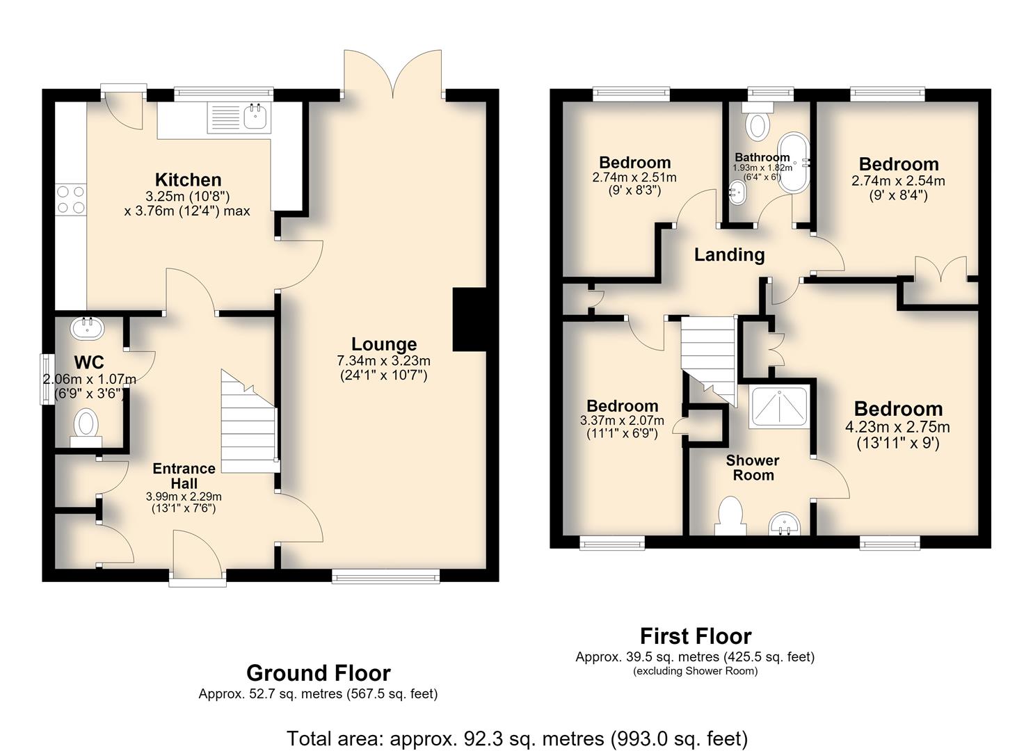 19, Avenue Road, Wymondham floorplan