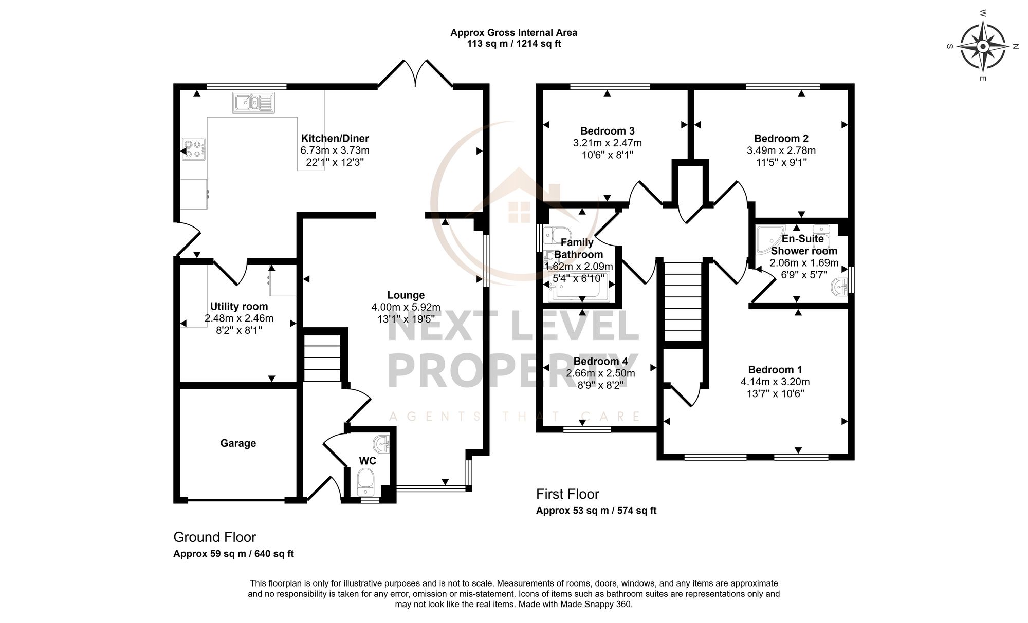 17 Beech Avenue, March floorplan