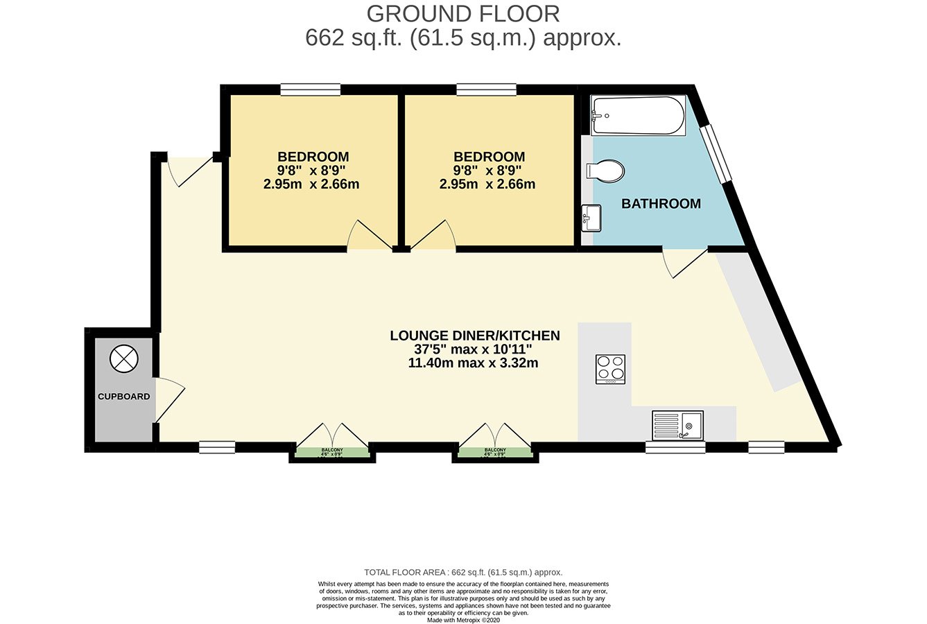 4 Court House,, New Lane, North Yorkshire floorplan