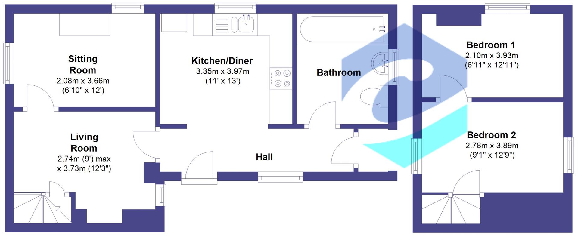 6, Victoria Street, Shaftesbury floorplan