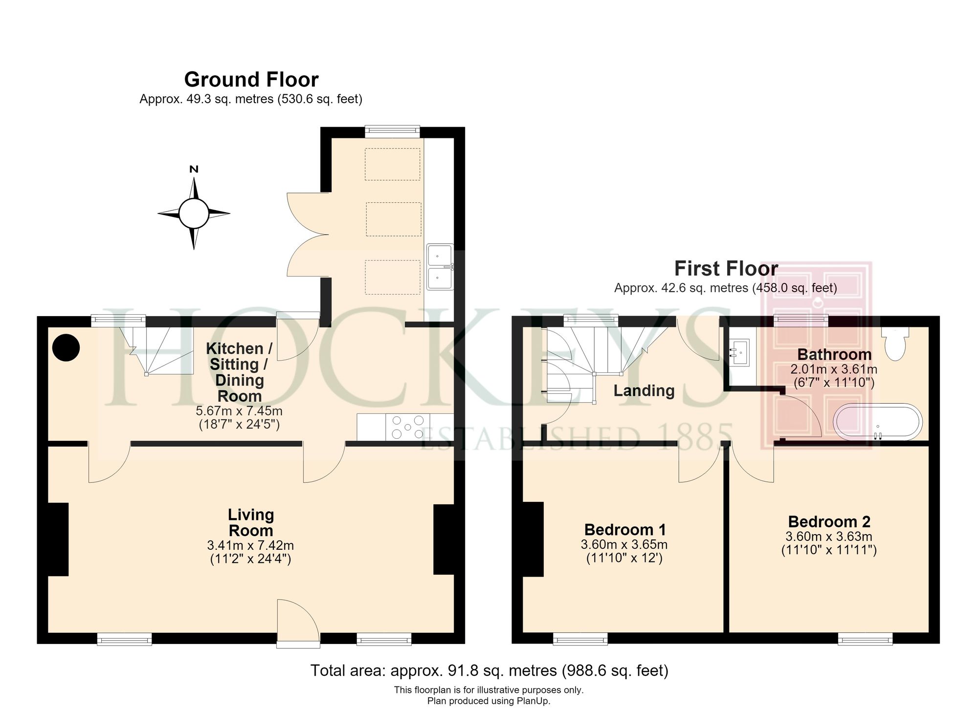 171-173 Newmarket Road, Cambridge floorplan
