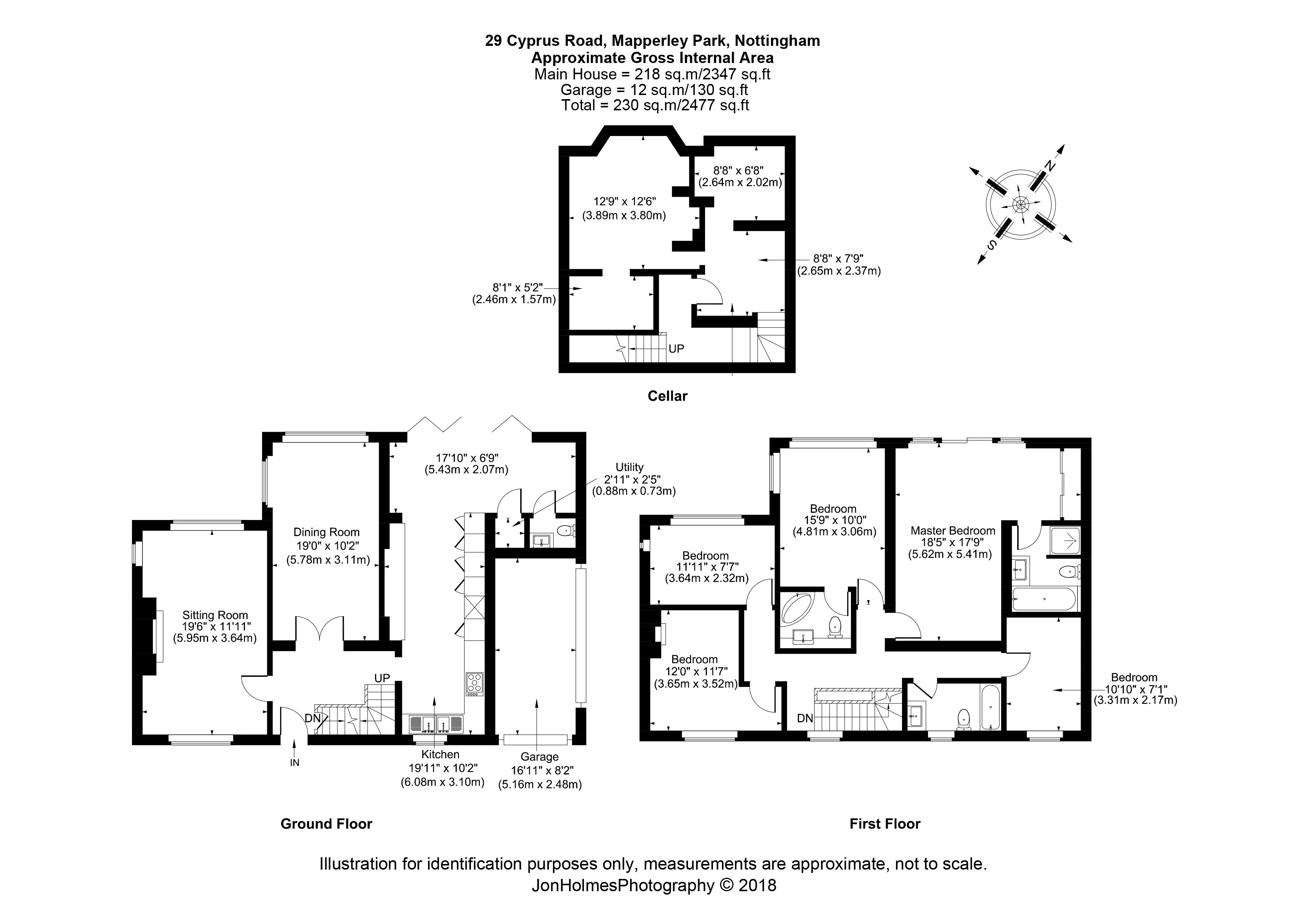 5 Bedrooms Detached house for sale in Cyprus Road, Mapperley Park, Nottingham NG3