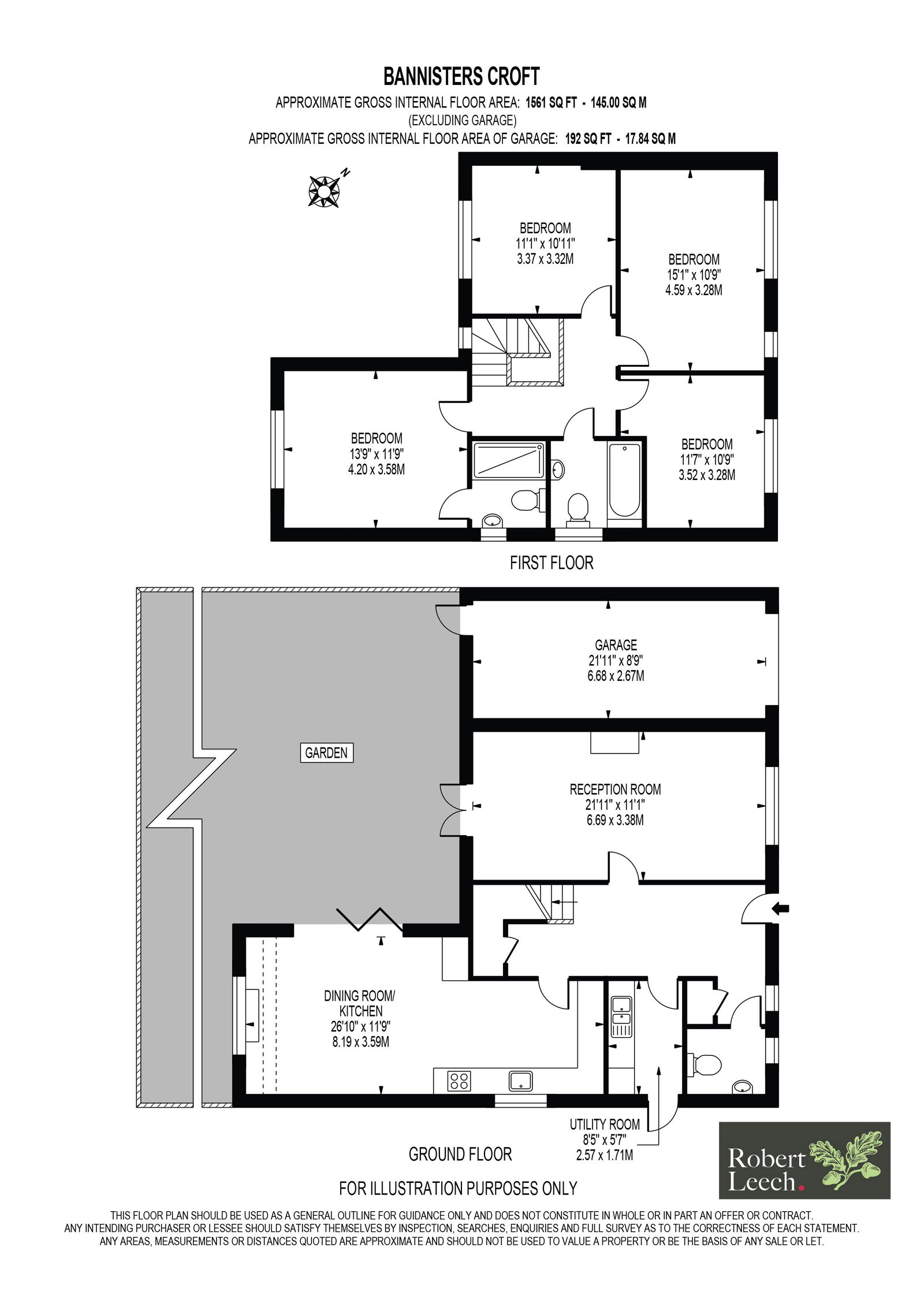 2, Bannisters Croft, Blindley Heath floorplan