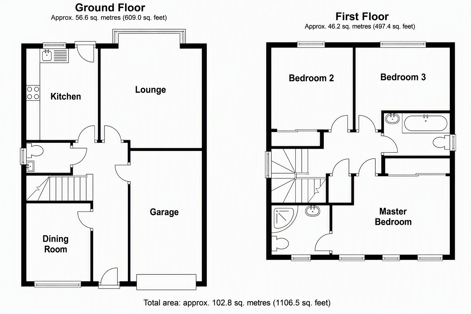 22, Rangewood Road, Alfreton floorplan