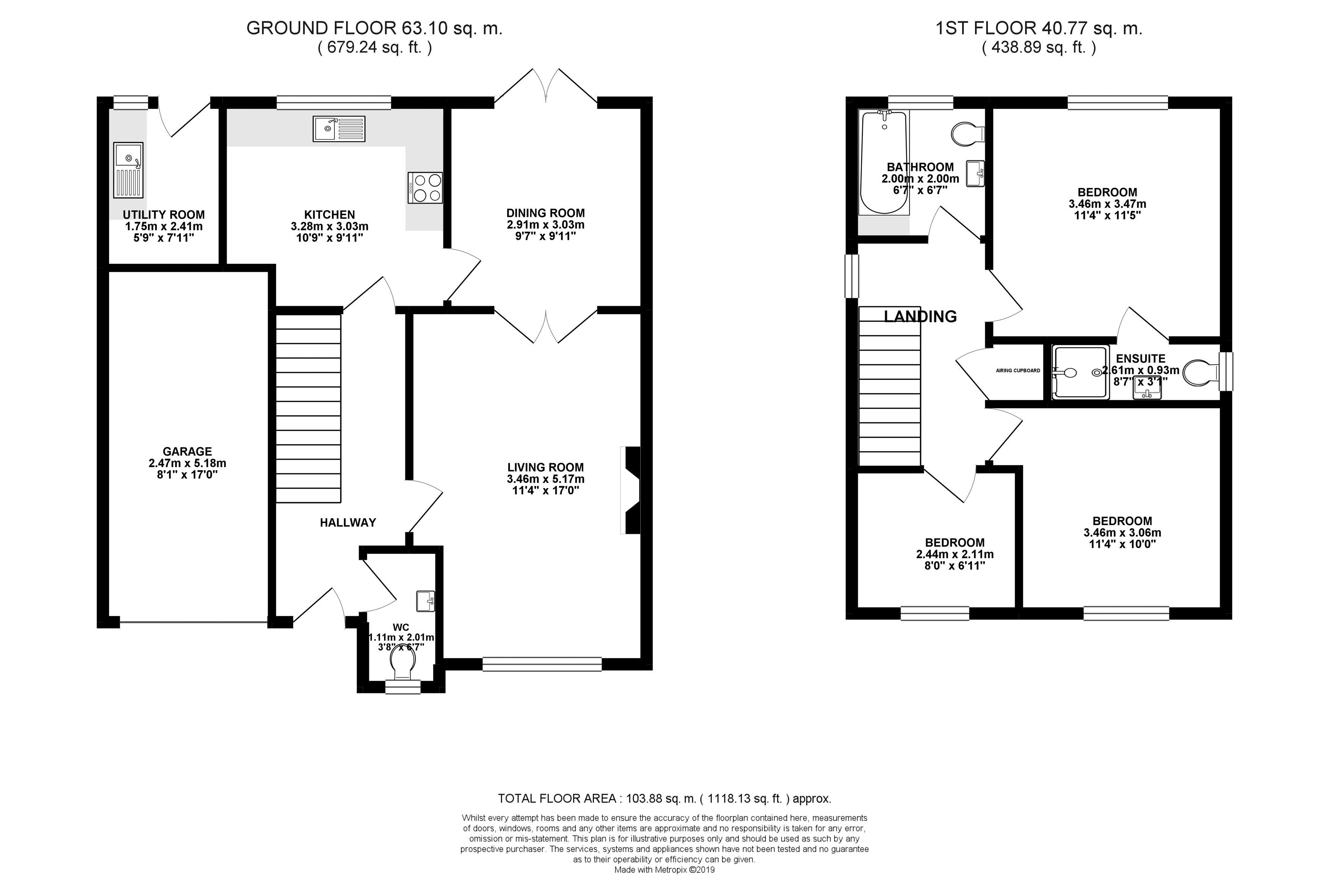 3 Bedrooms Detached house for sale in Larkfields Crescent, Swanwick, Alfreton DE55