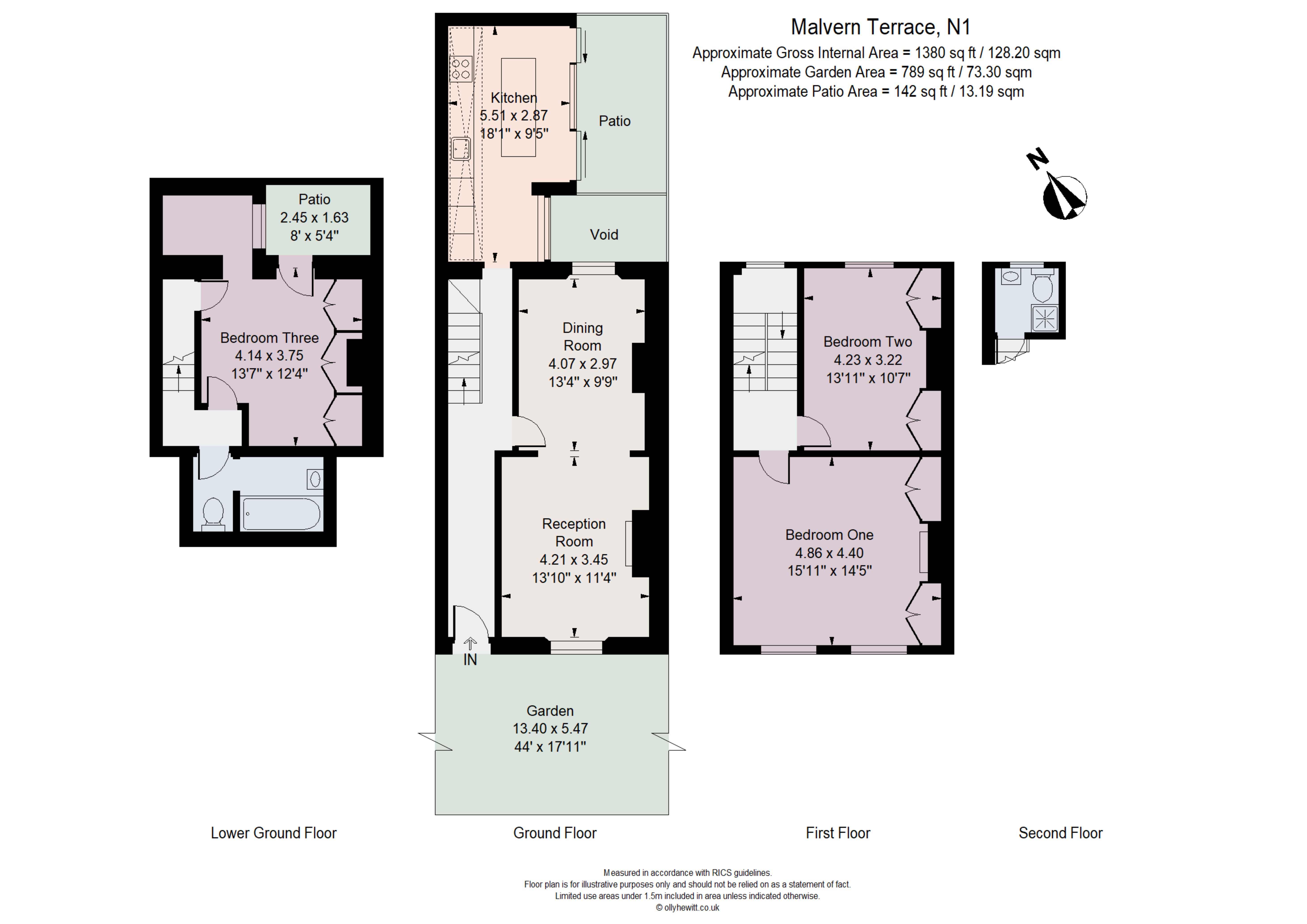 6, Malvern Terrace, London floorplan