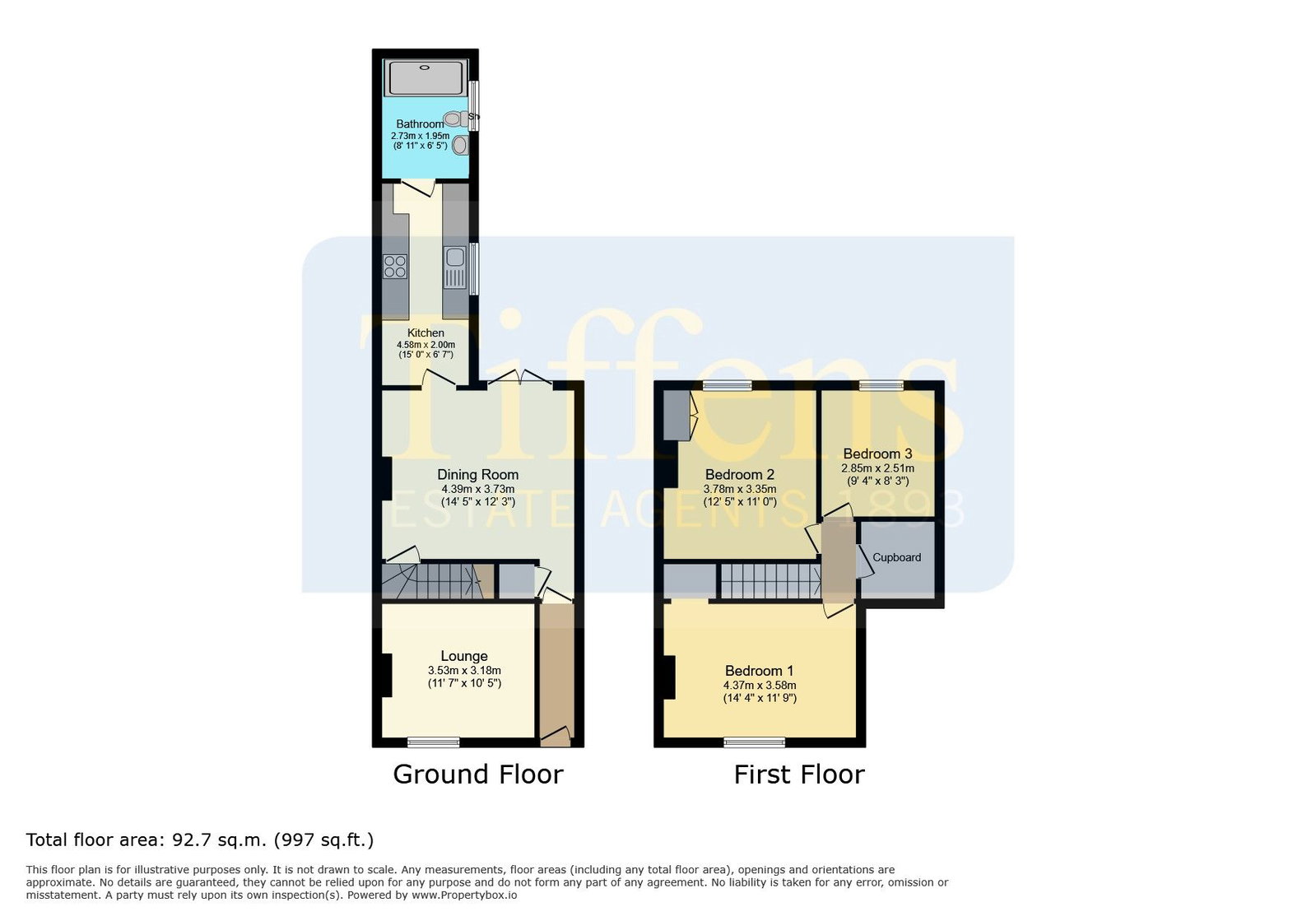 48, Trafalgar Street, Carlisle floorplan
