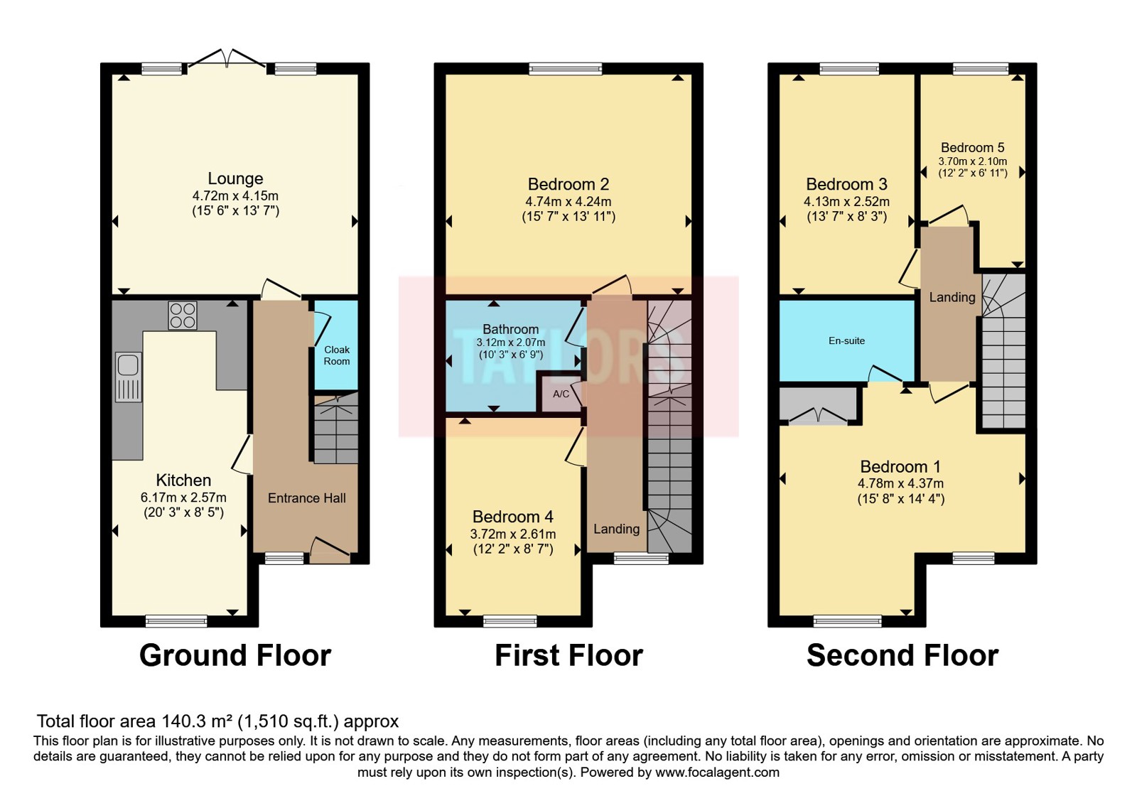 23, Langham Way, Milton Keynes floorplan