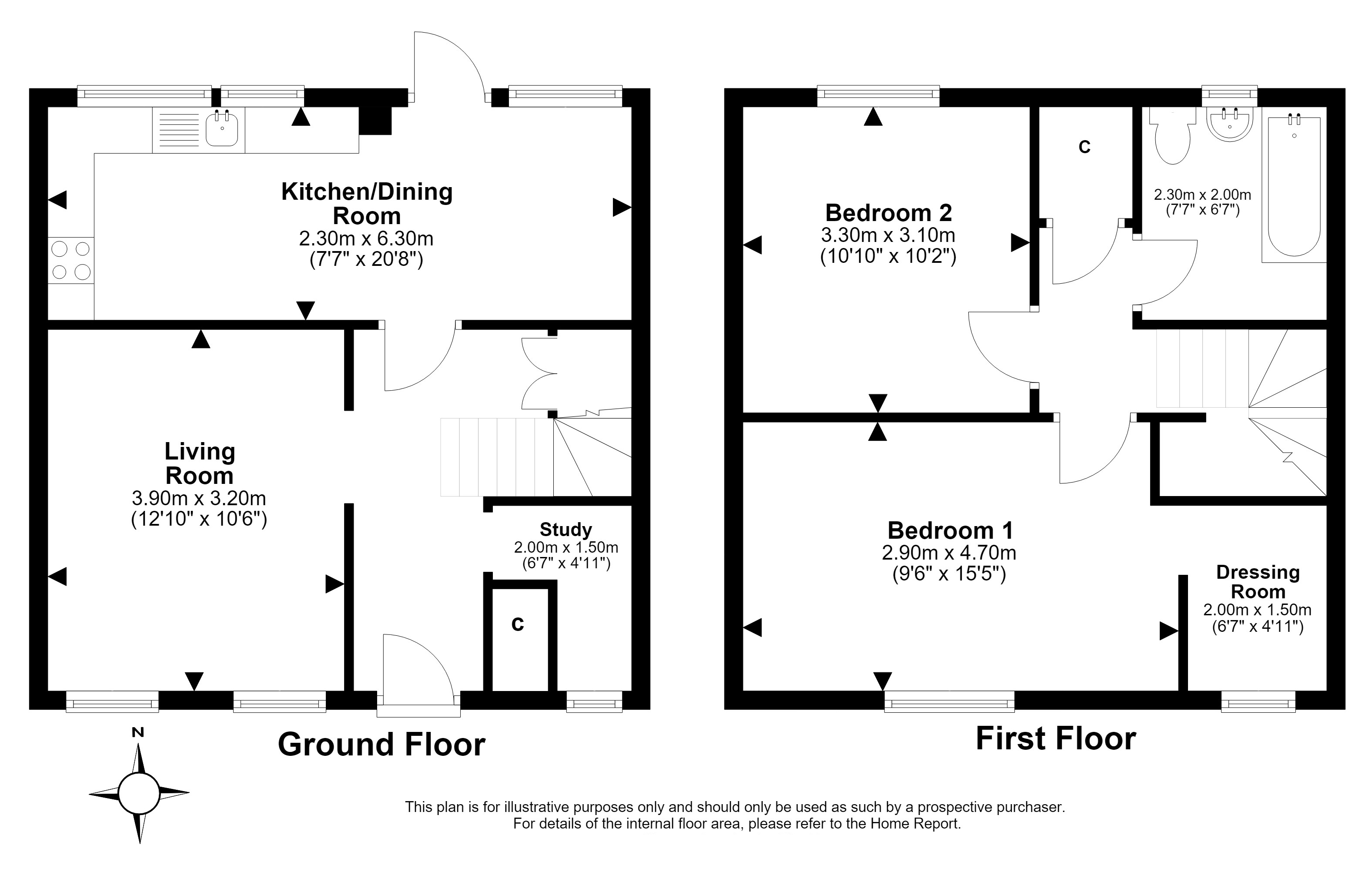 14, Greenlaw Hedge, Colinton Mains, Edinburgh floorplan