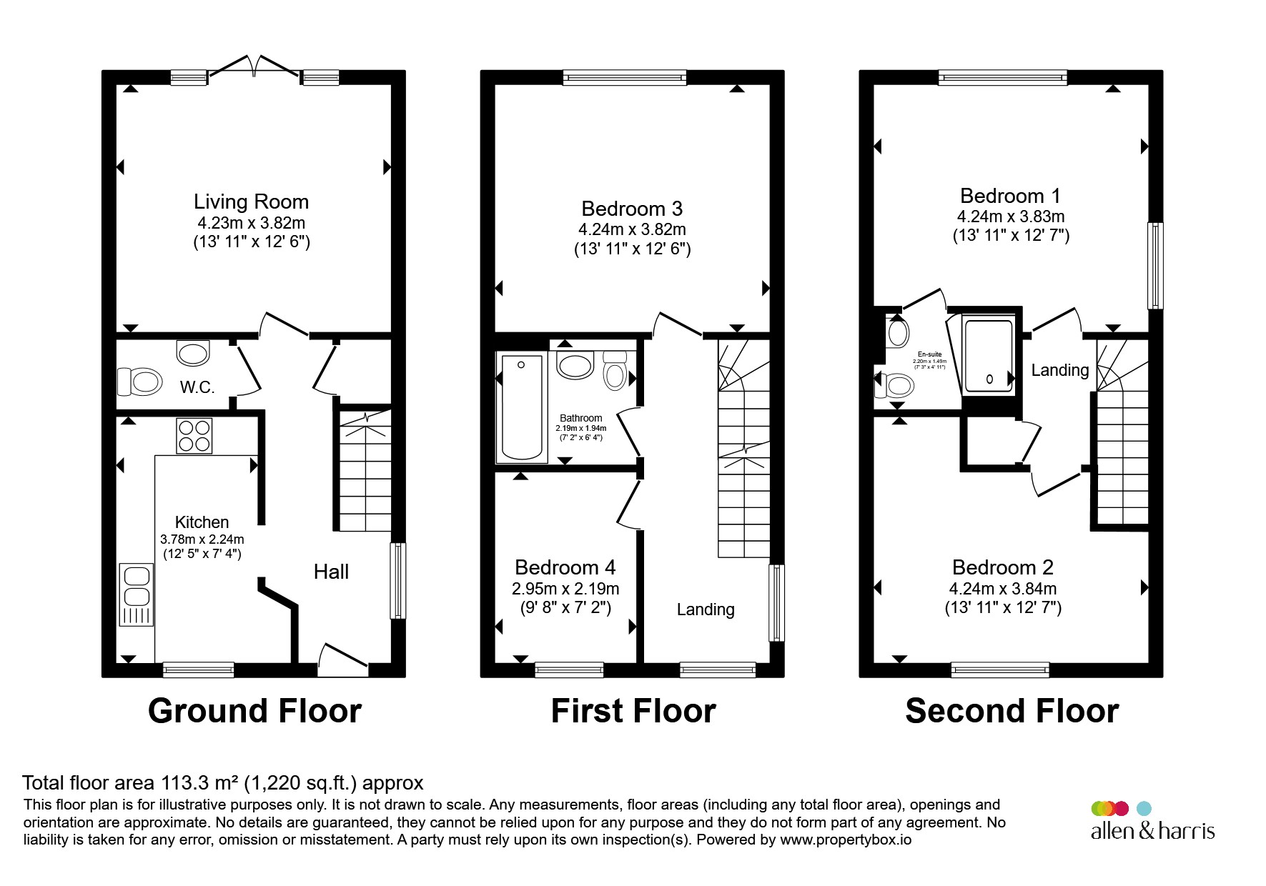4, Bramble Lane, Didcot floorplan