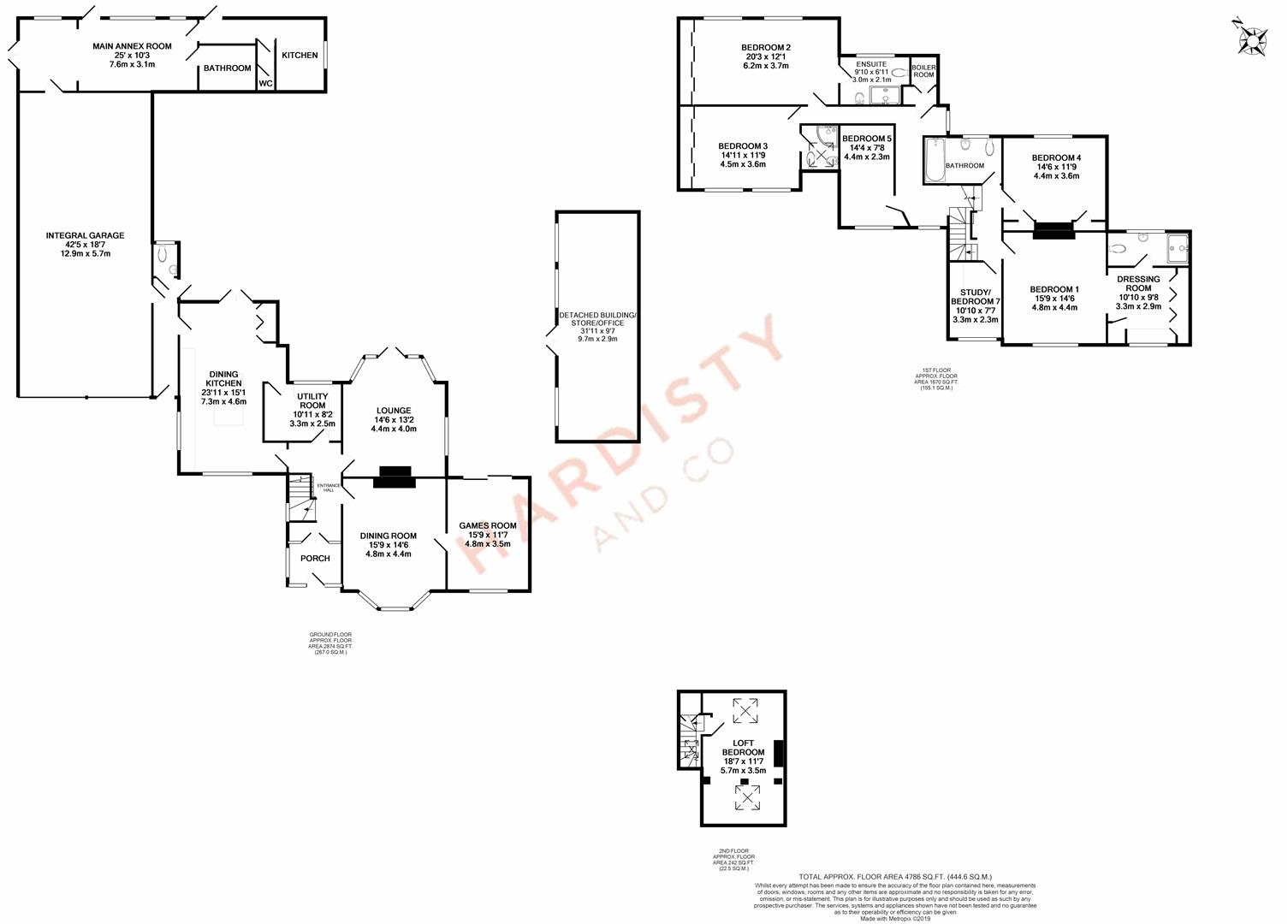 7 Bedrooms Detached house for sale in Rawdon Road, Horsforth, Leeds LS18