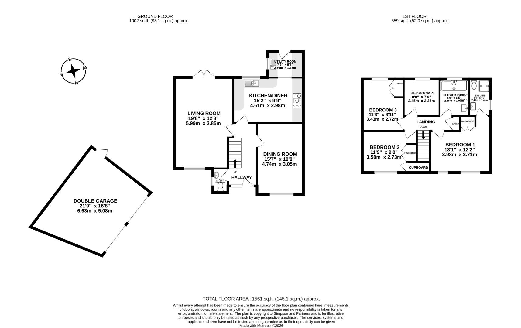 86, Hayfield, Stevenage floorplan